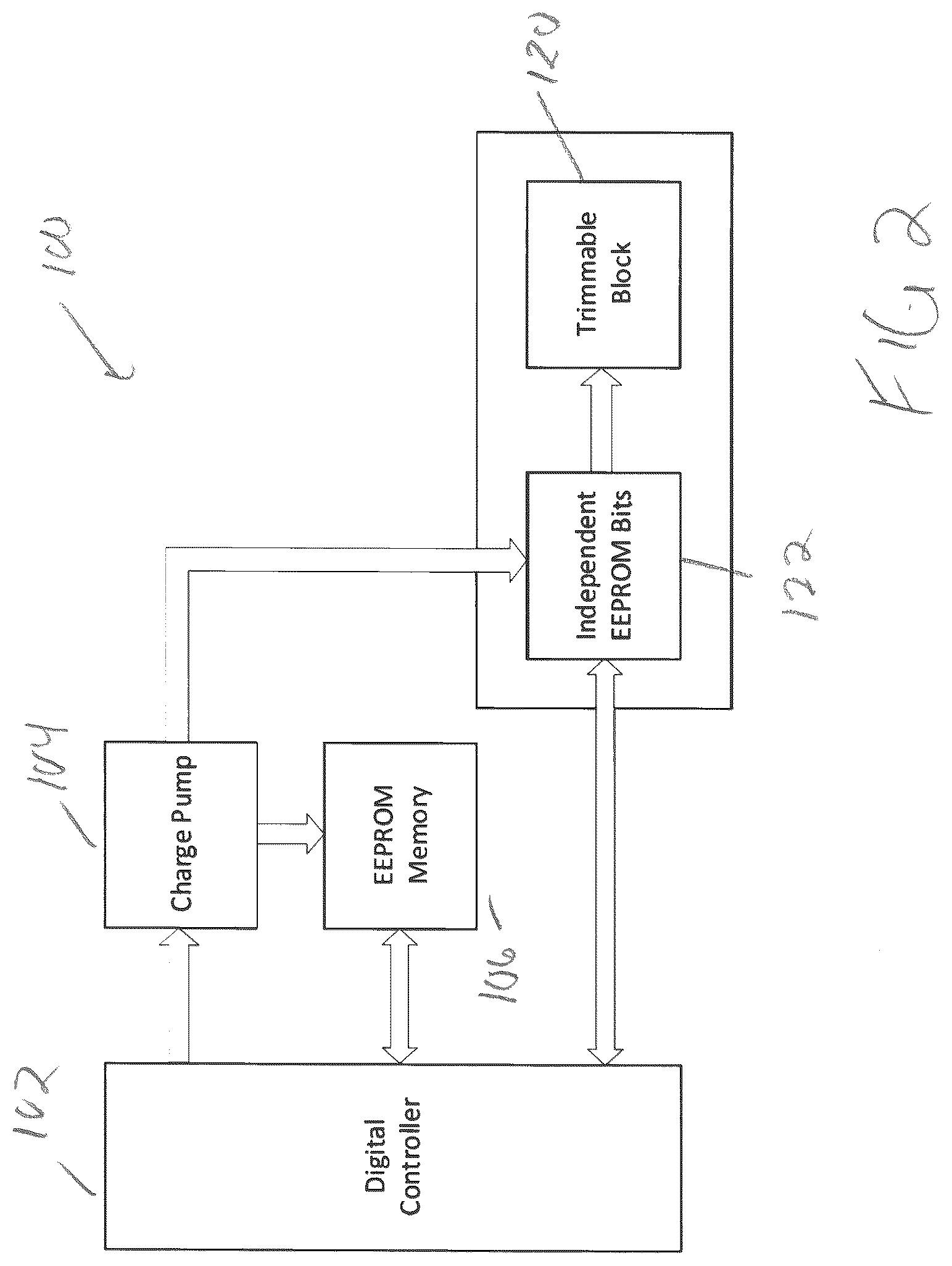 Patent US12367135 Figure 2 – Circuit having start up trimming