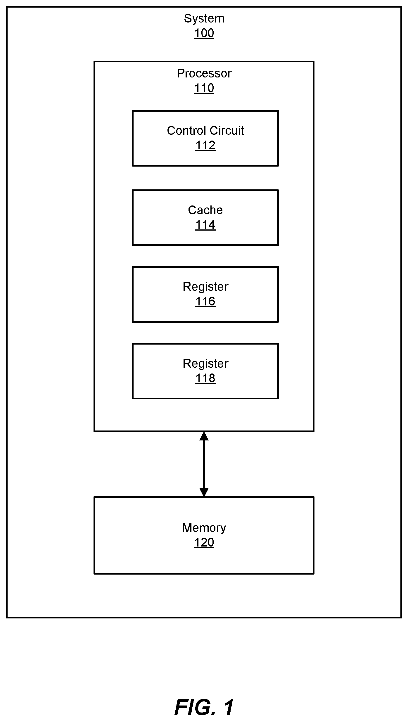 Patent US12367141 Figure 1 – Running average cache hit rate