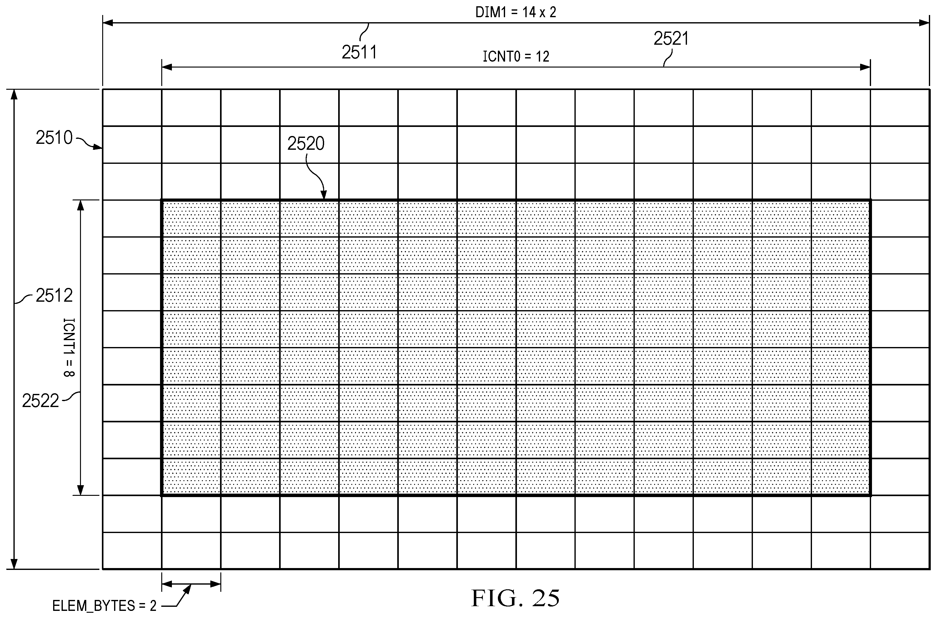 Patent US12367147 Figure 13 – Padding and suppressing rows and columns of data
