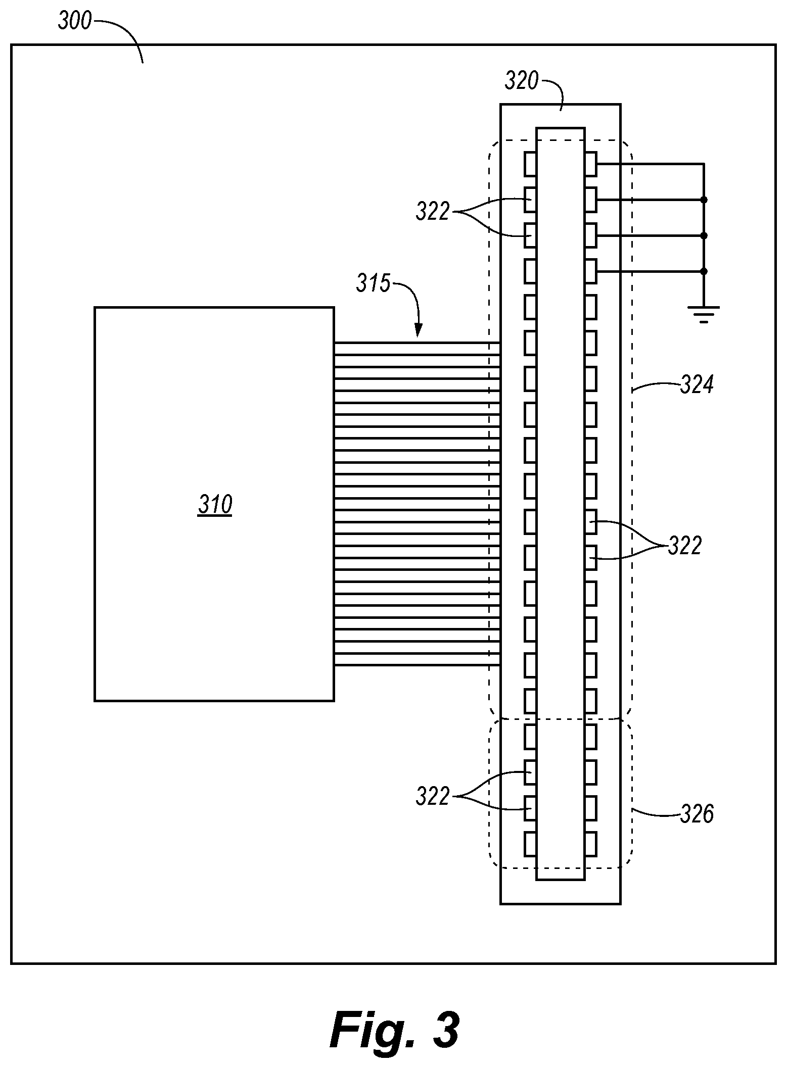 Patent US12367161 Figure 3 – Individually addressing memory devices disconnected from a data bus