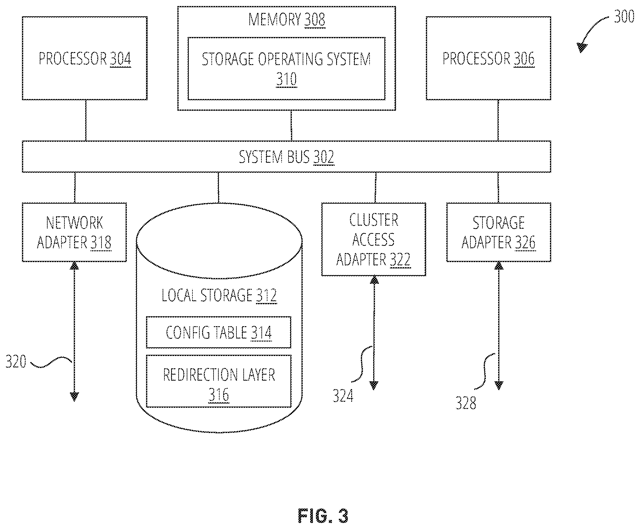 Patent US12367176 Figure 3 – Non-disruptive file movement within a distributed storage system