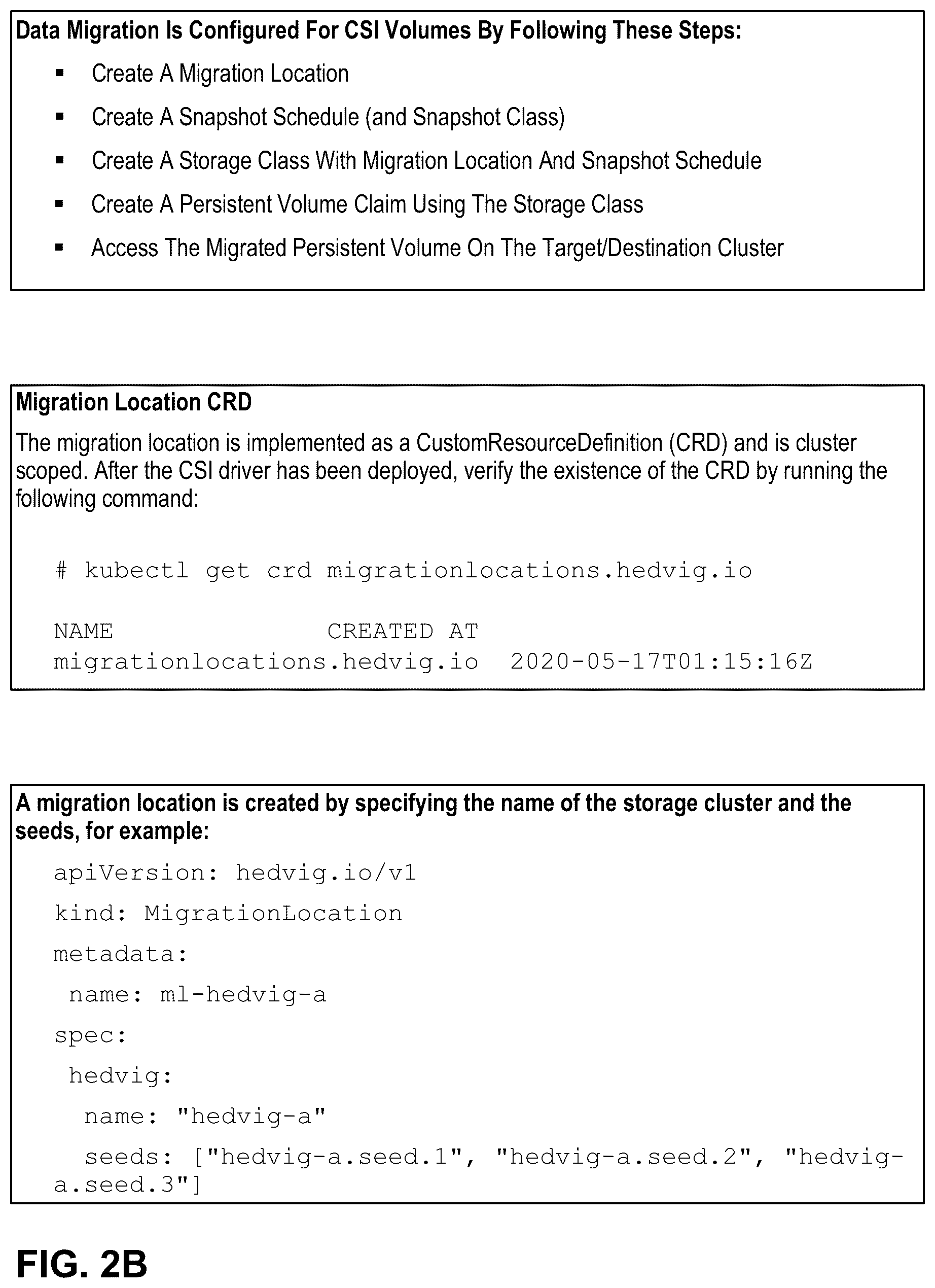 Patent US12367177 Figure 8 – Migrating data between data storage systems integrated with application orchestrators