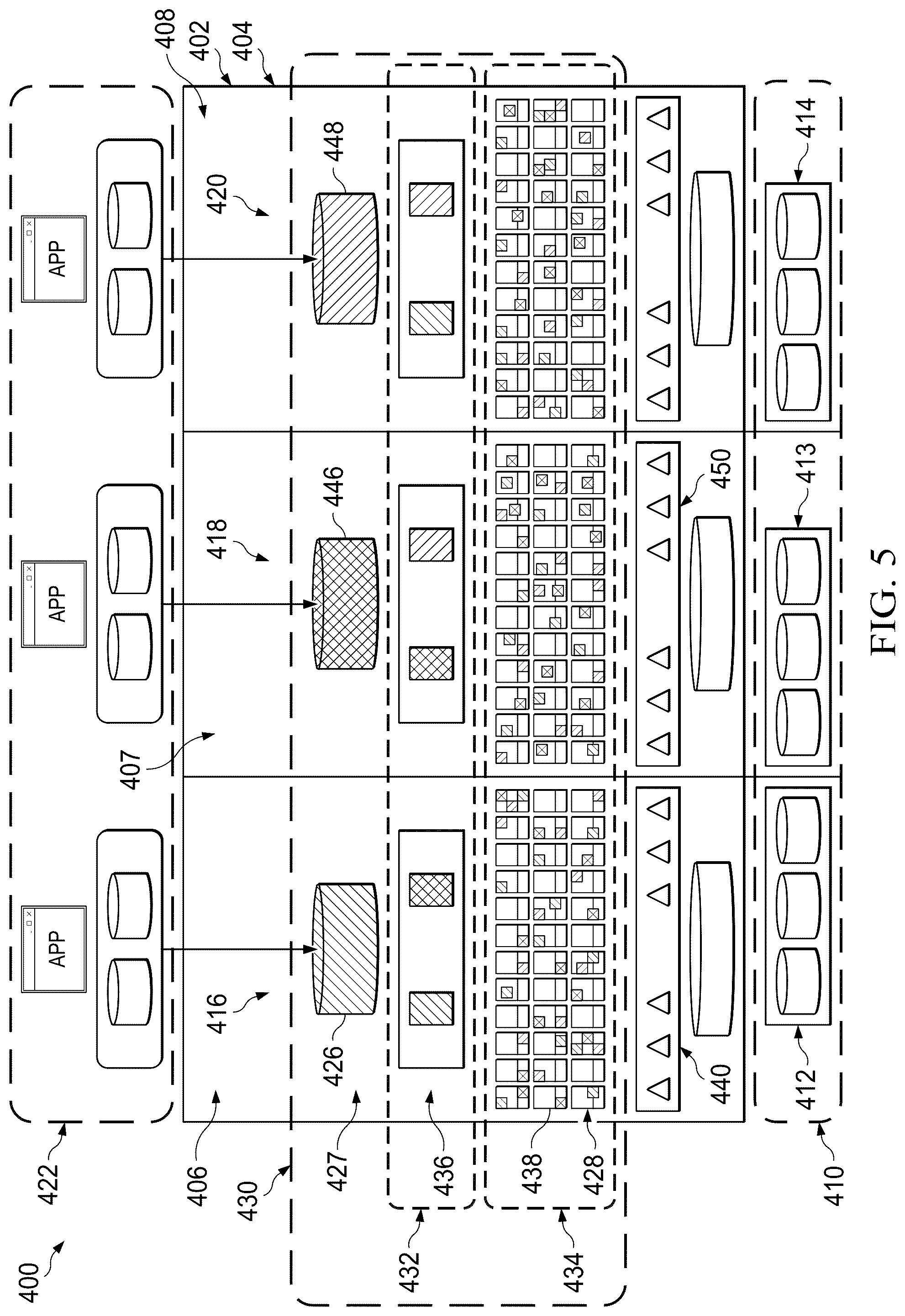 Patent US12367184 Figure 5 – Distributed file system that provides scalability and resiliency