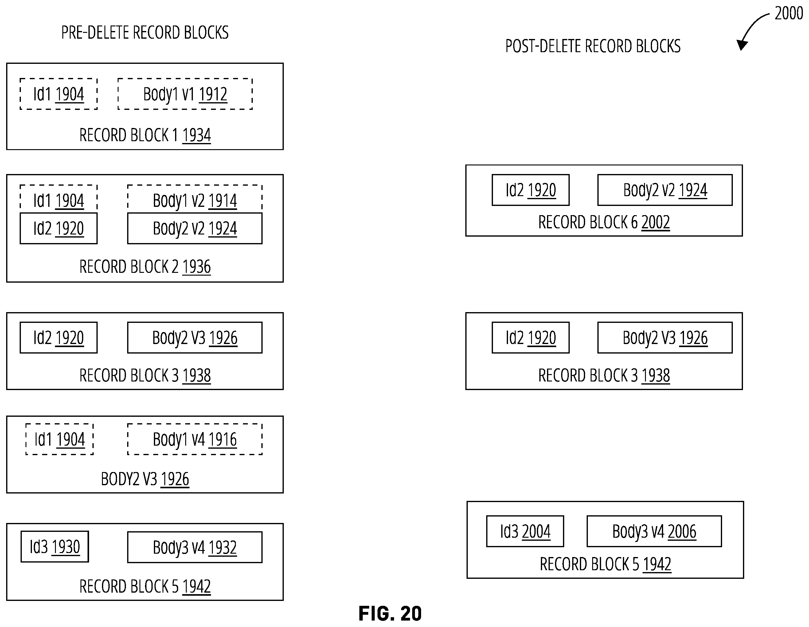 Patent US12367189 Figure 18 – Systems and methods for efficient bulk data deletion