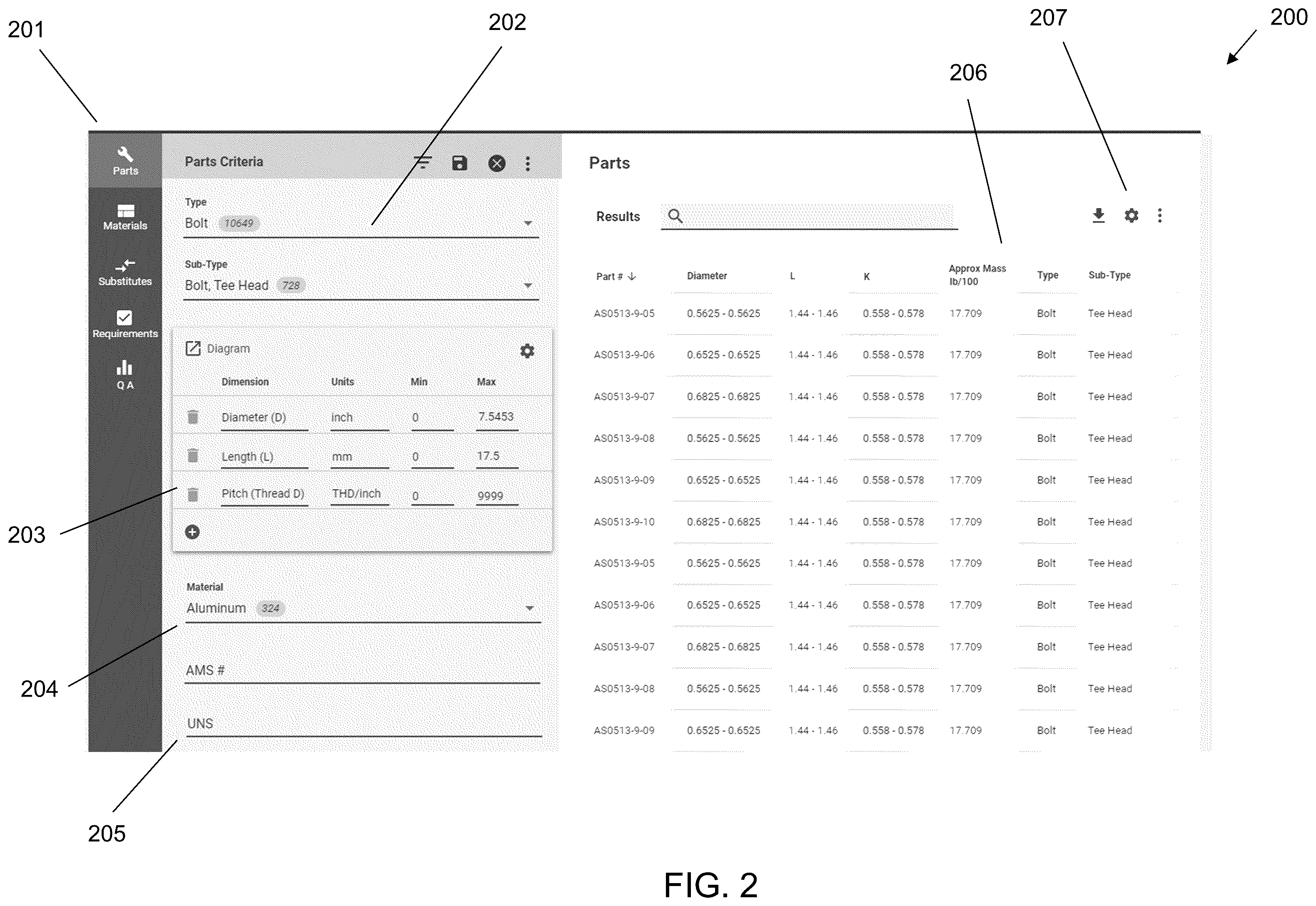 Patent US12367203 Figure 2 – Similarity searching across digital standards