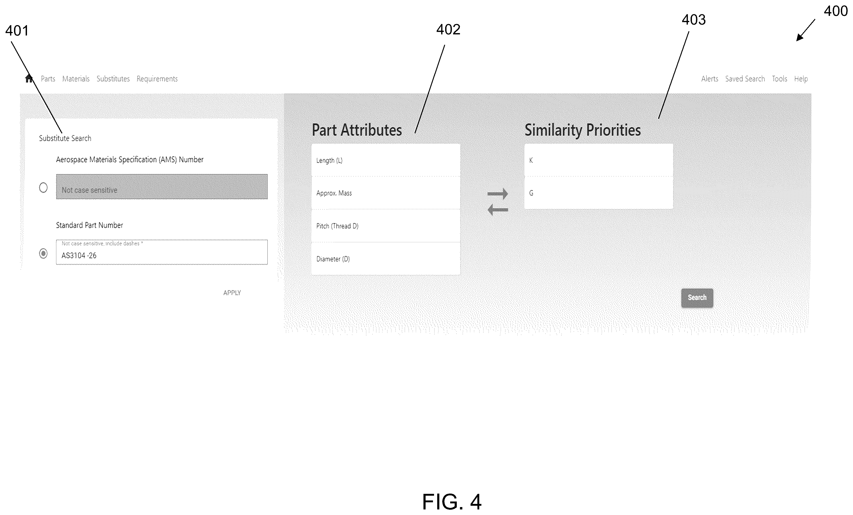 Patent US12367203 Figure 4 – Similarity searching across digital standards