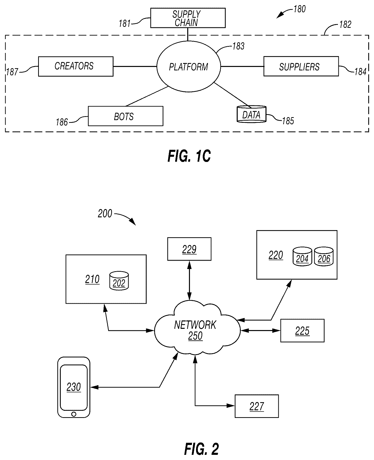 Patent US12367207 Figure 2 – System and method for creating and sharing bots