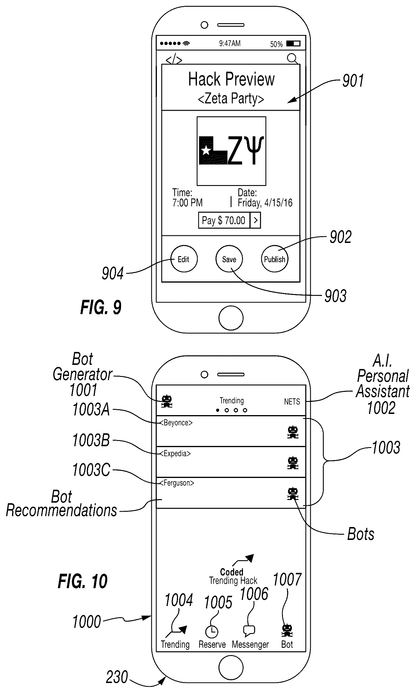 Patent US12367207 Figure 6 – System and method for creating and sharing bots