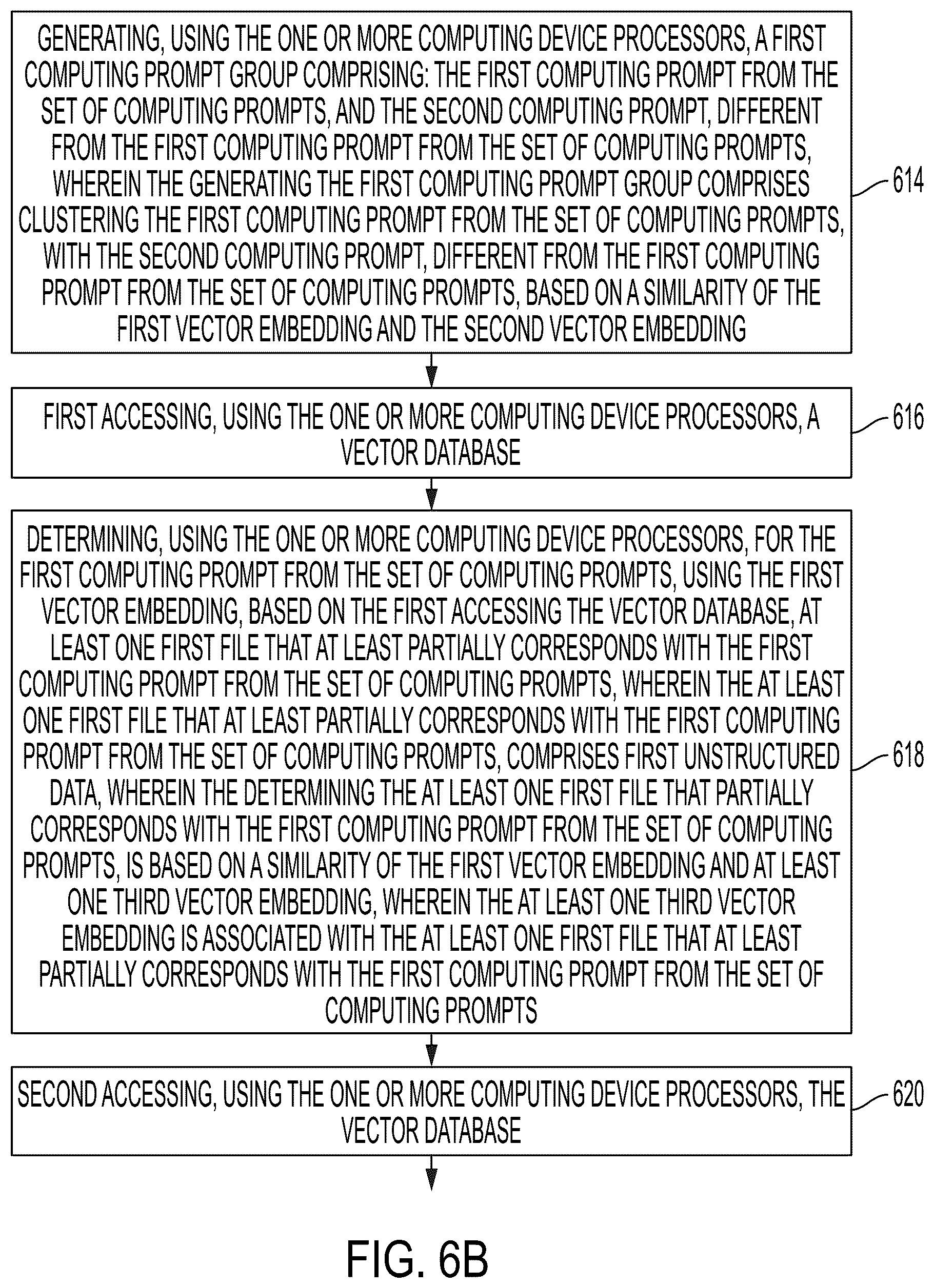 Patent US12367213 Figure 9 – Generating structured data from unstructured data using metadata from a large language model
