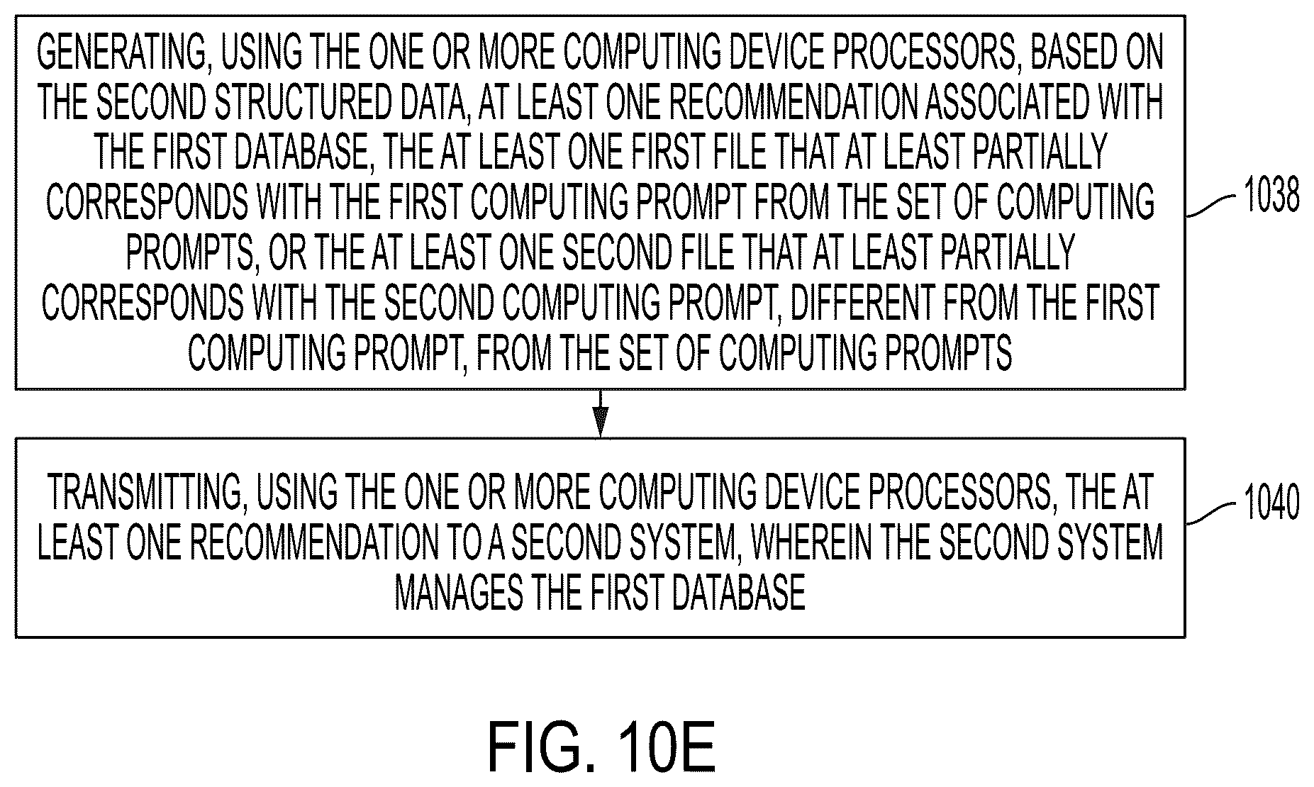 Patent US12367213 Figure 20 – Generating structured data from unstructured data using metadata from a large language model
