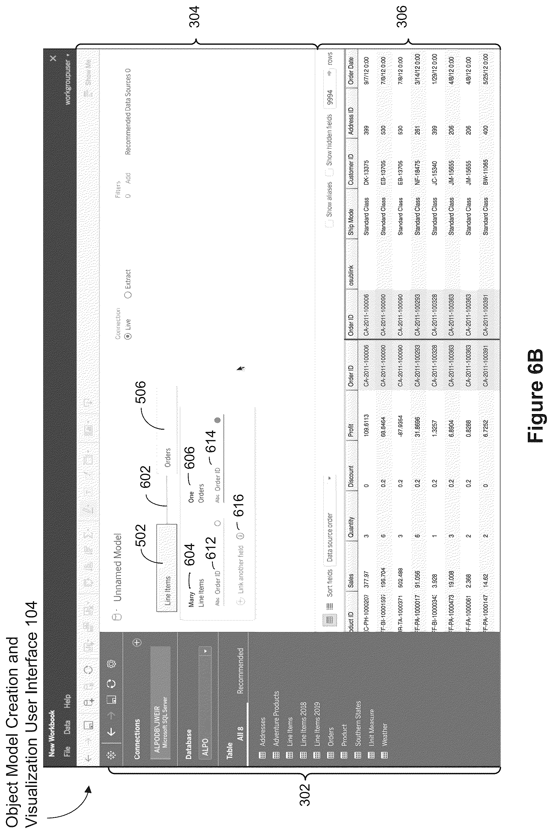 Patent US12367222 Figure 15 – Using visual cues to validate object models of database tables