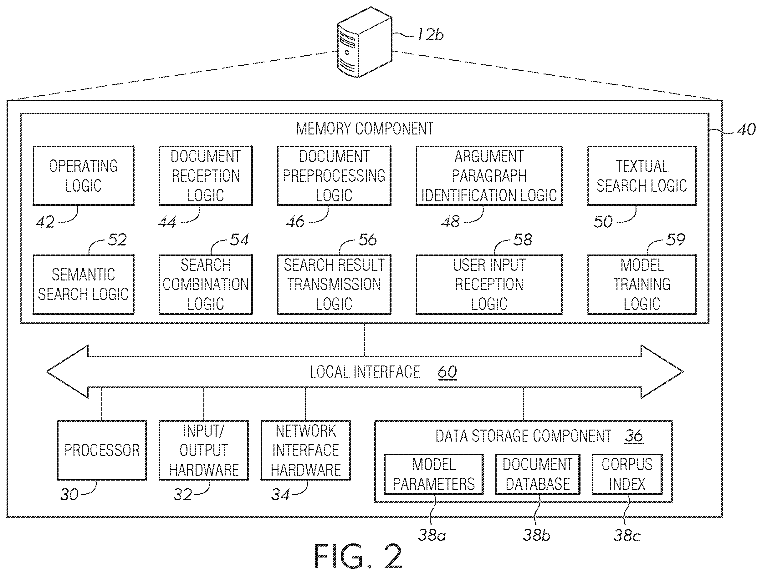 Patent US12367228 Figure 2 – Methods and systems for performing legal brief analysis