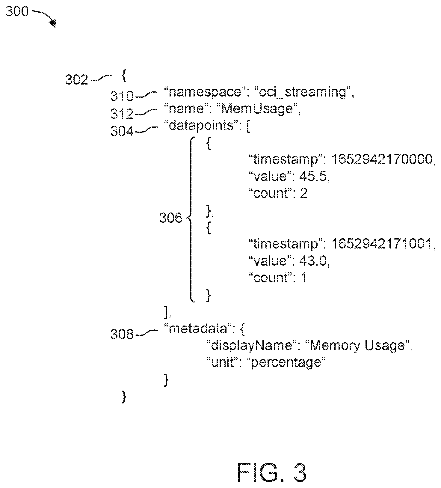 Patent US12367241 Figure 3 – System and techniques for enriching log records with fields from other log records in structured format