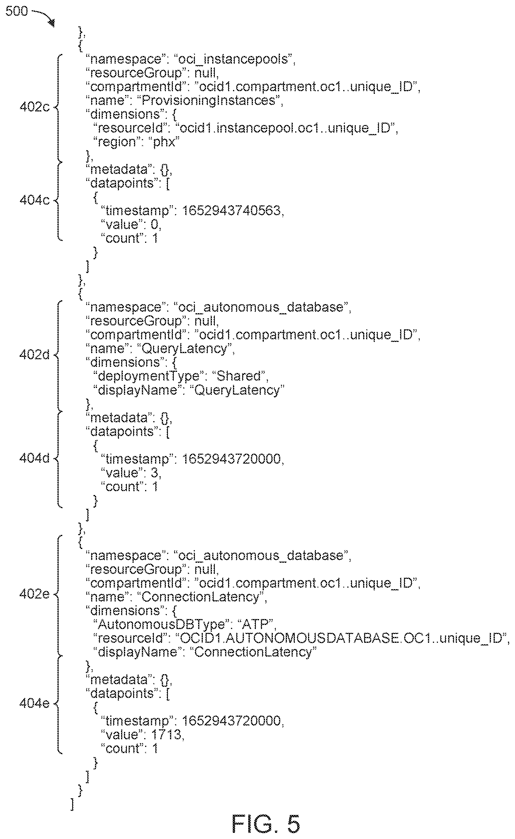 Patent US12367241 Figure 5 – System and techniques for enriching log records with fields from other log records in structured format