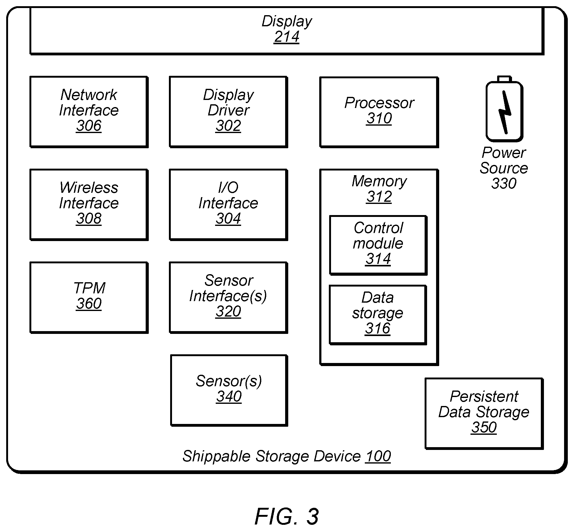 Patent US12367298 Figure 3 – Provisioning of a shippable storage device and ingesting data from the shippable storage device