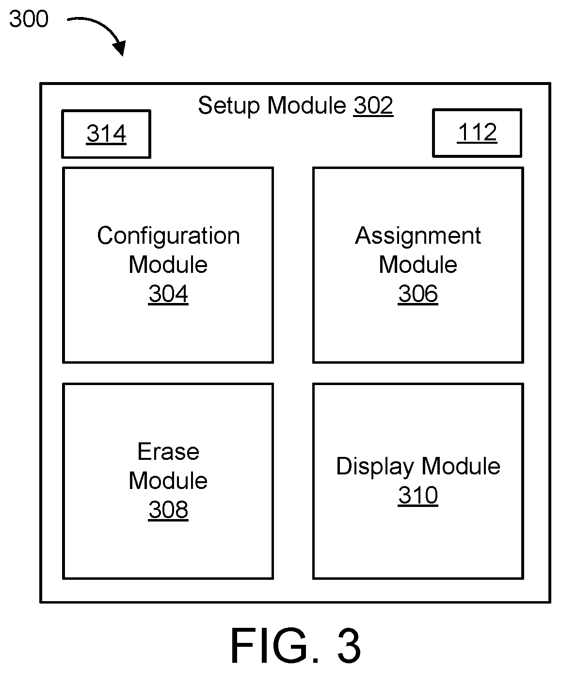 Patent US12367300 Figure 3 – Secure erase of user data using storage regions