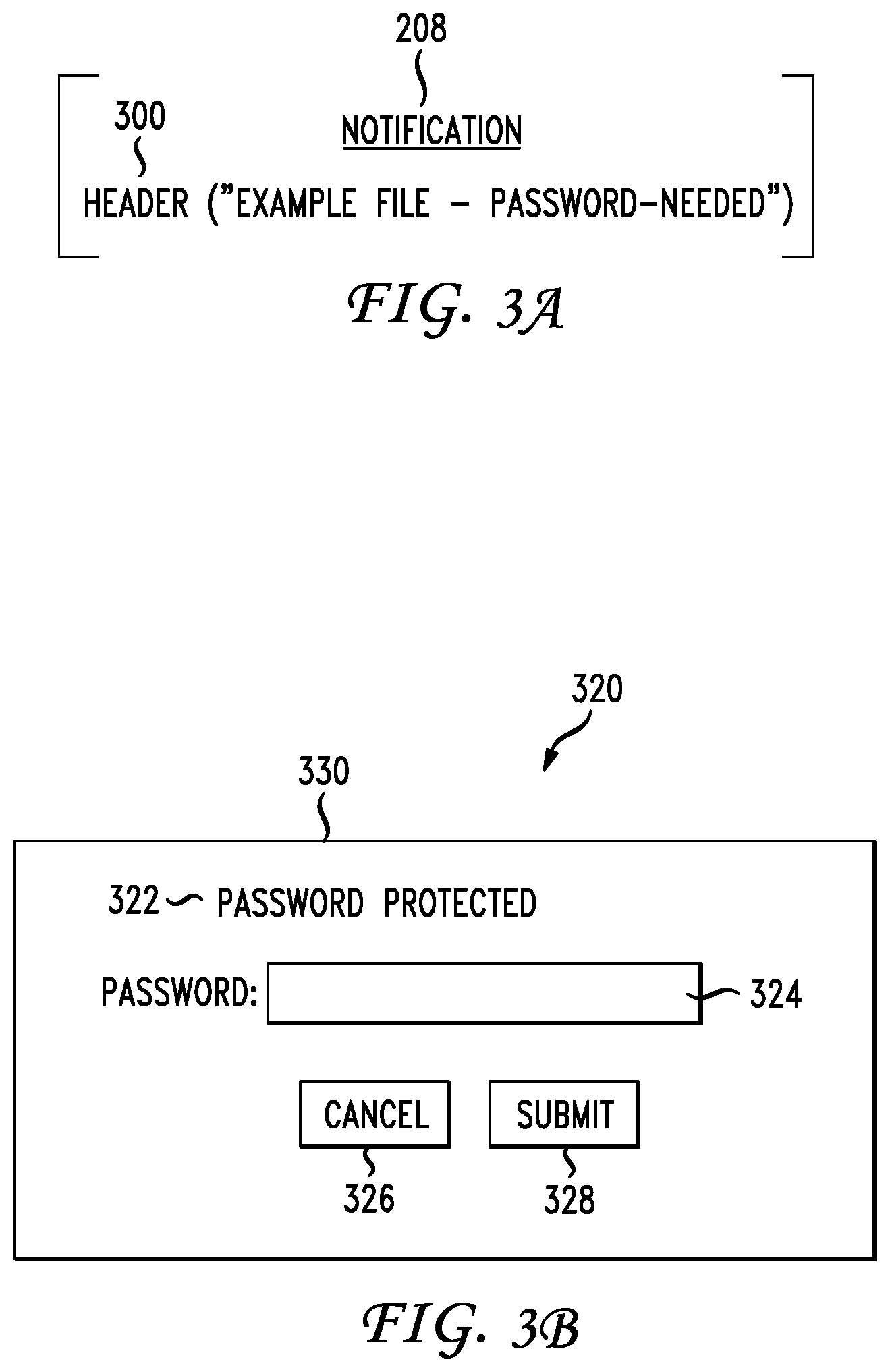 Patent US12367301 Figure 5 – Server-side rendering password protected documents