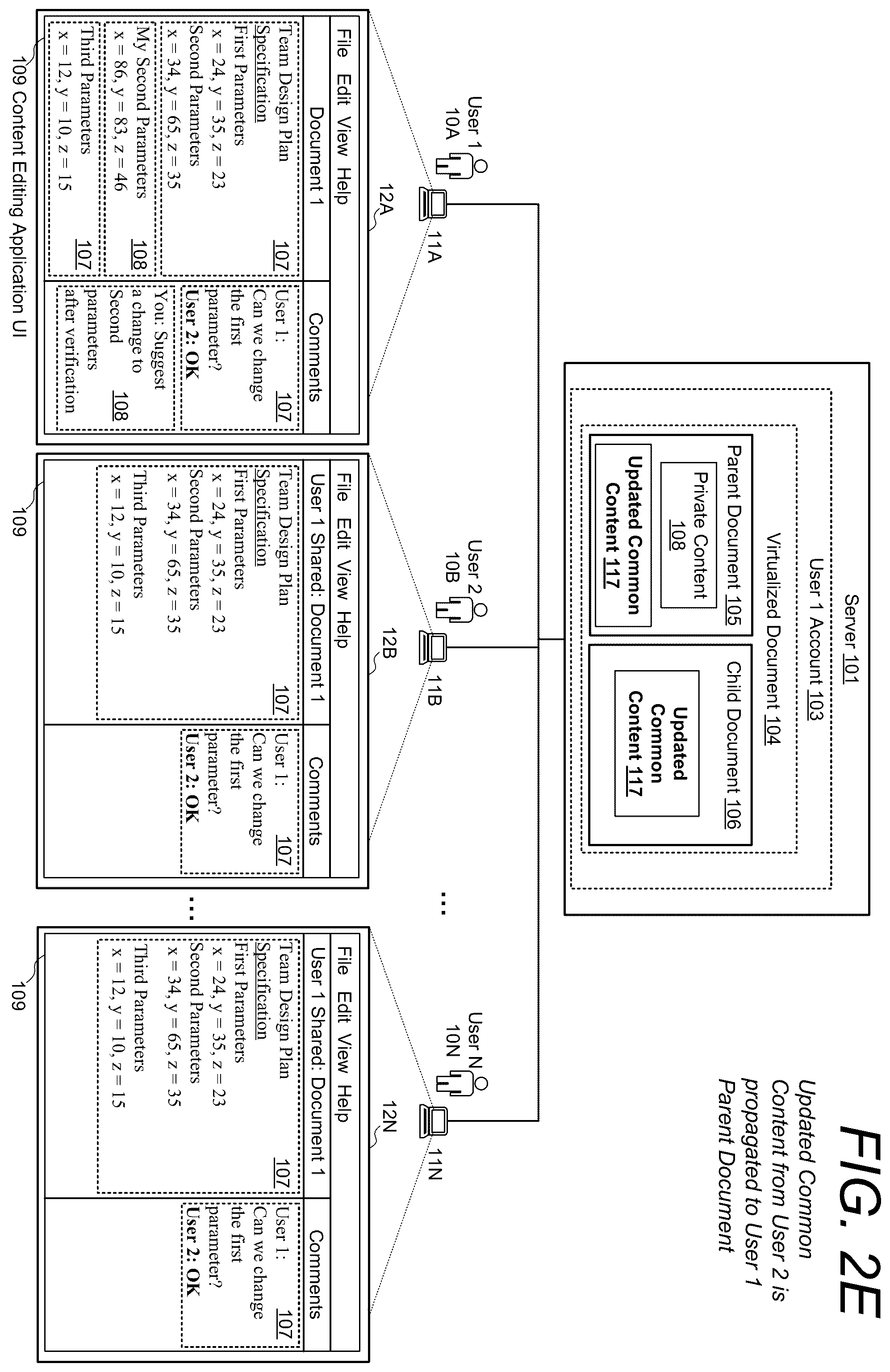Patent US12367303 Figure 6 – Enhanced security features for controlling access to shared content and private content of a shared document