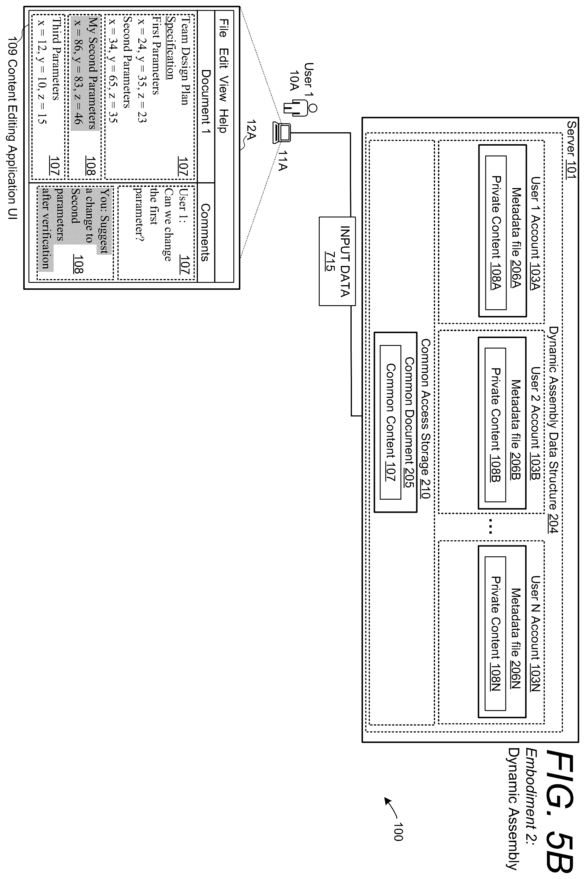 Patent US12367303 Figure 11 – Enhanced security features for controlling access to shared content and private content of a shared document