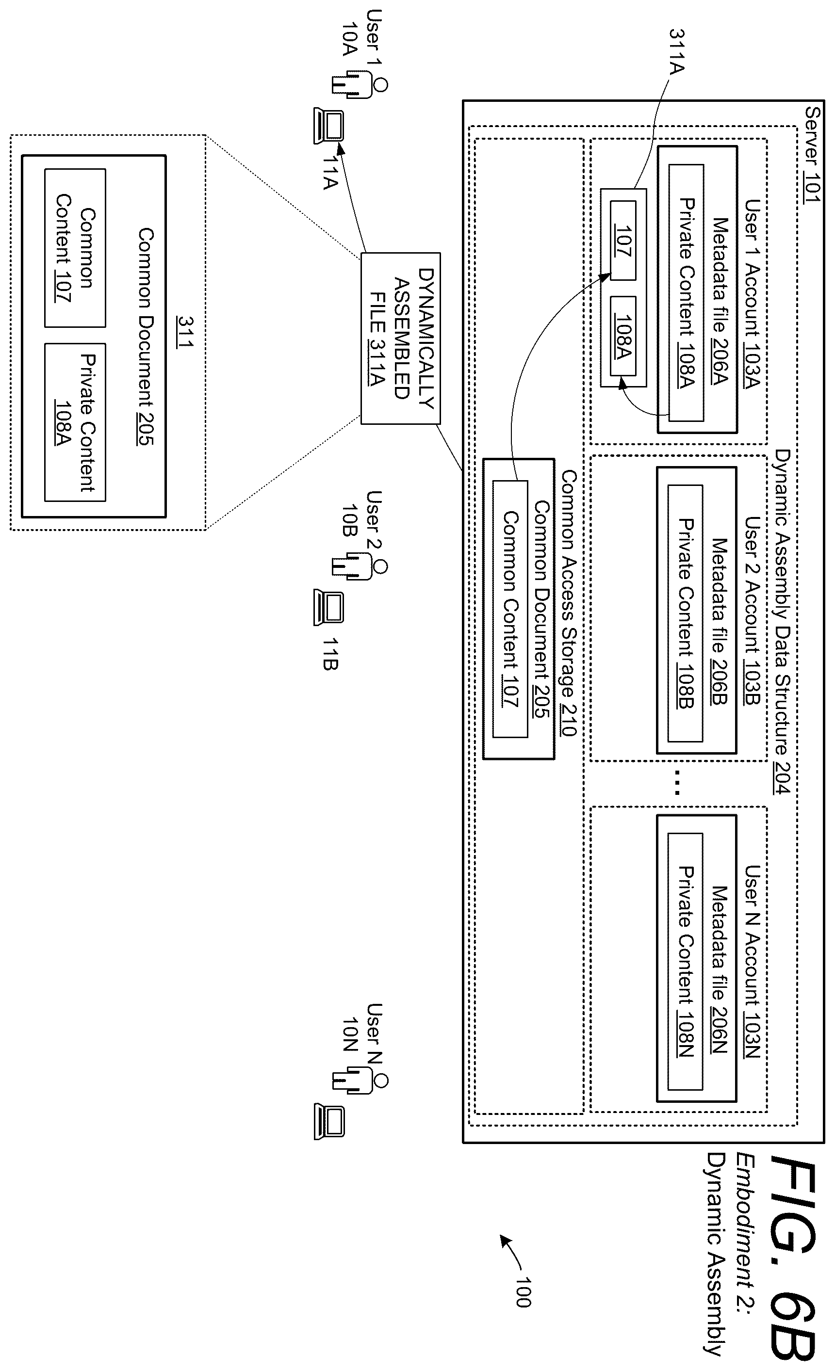 Patent US12367303 Figure 13 – Enhanced security features for controlling access to shared content and private content of a shared document