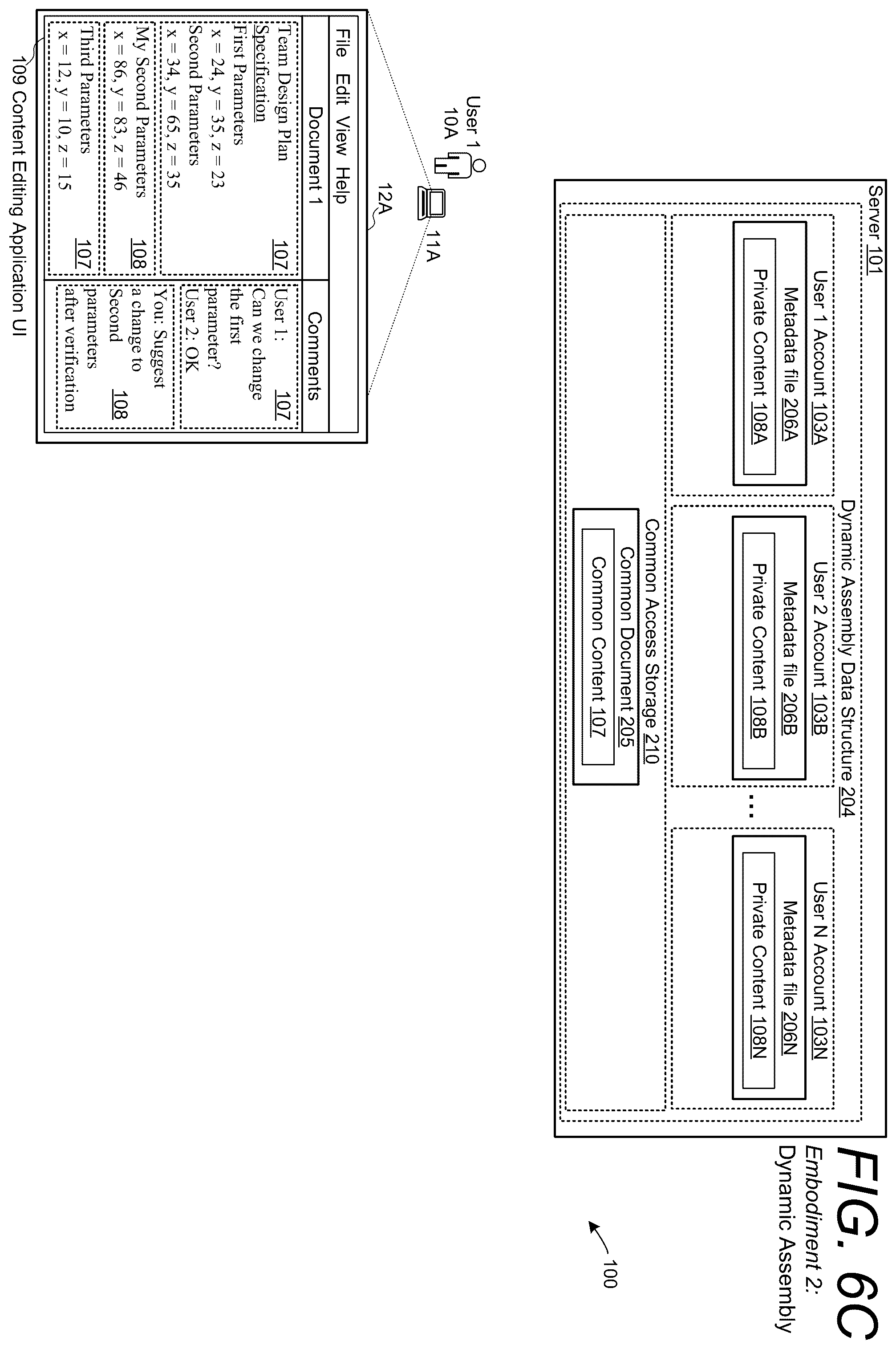 Patent US12367303 Figure 14 – Enhanced security features for controlling access to shared content and private content of a shared document