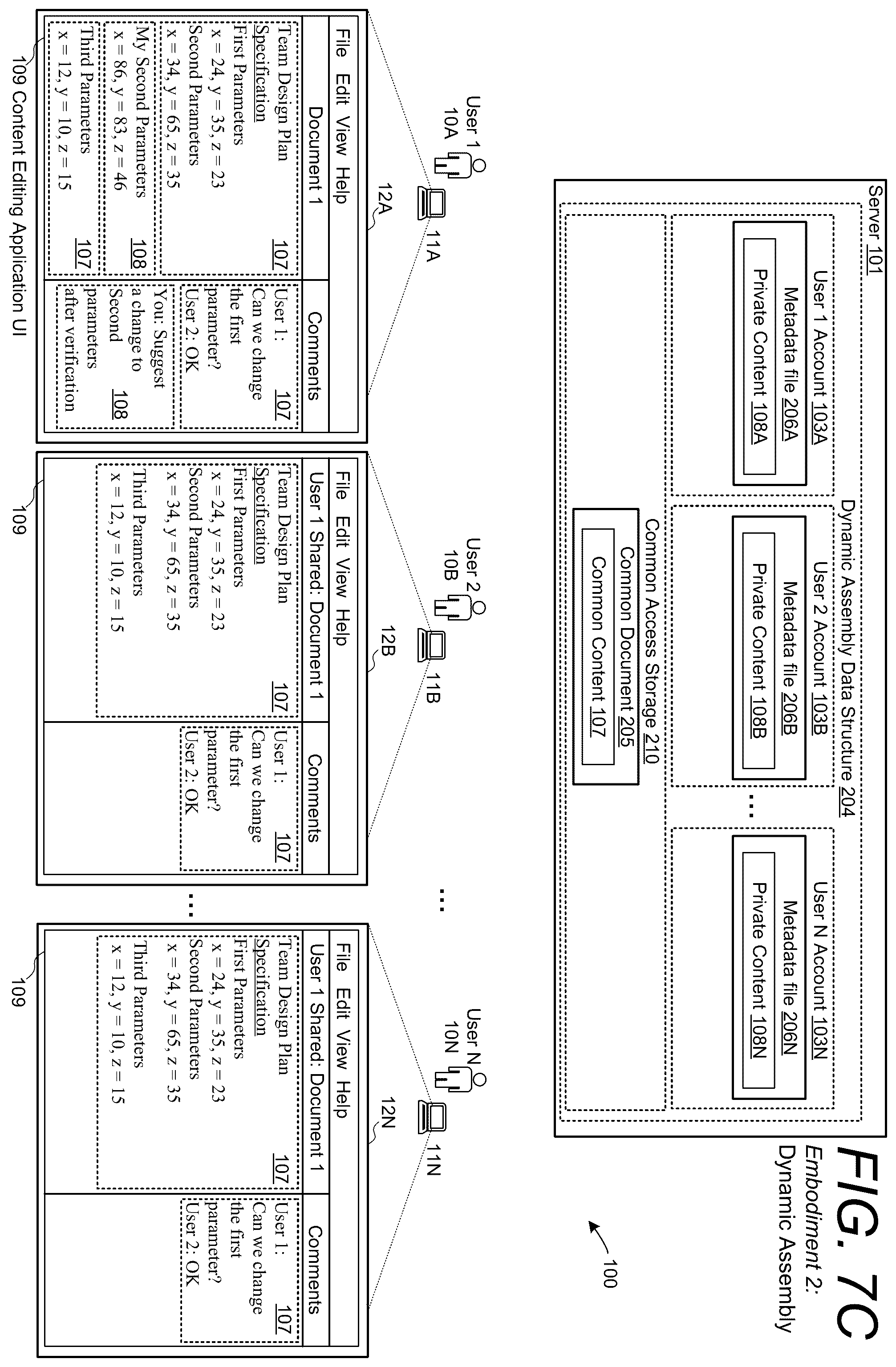Patent US12367303 Figure 17 – Enhanced security features for controlling access to shared content and private content of a shared document