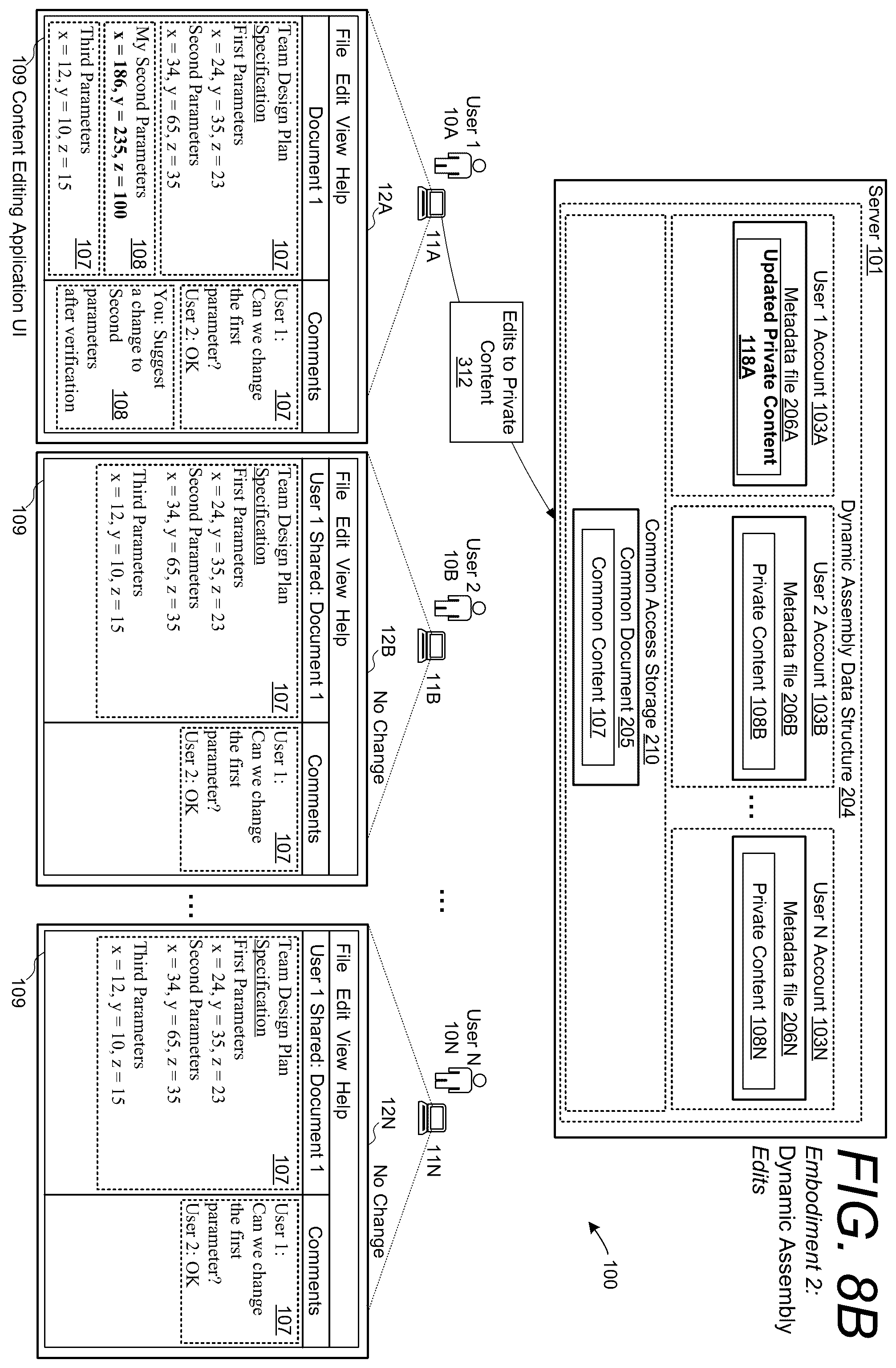 Patent US12367303 Figure 19 – Enhanced security features for controlling access to shared content and private content of a shared document