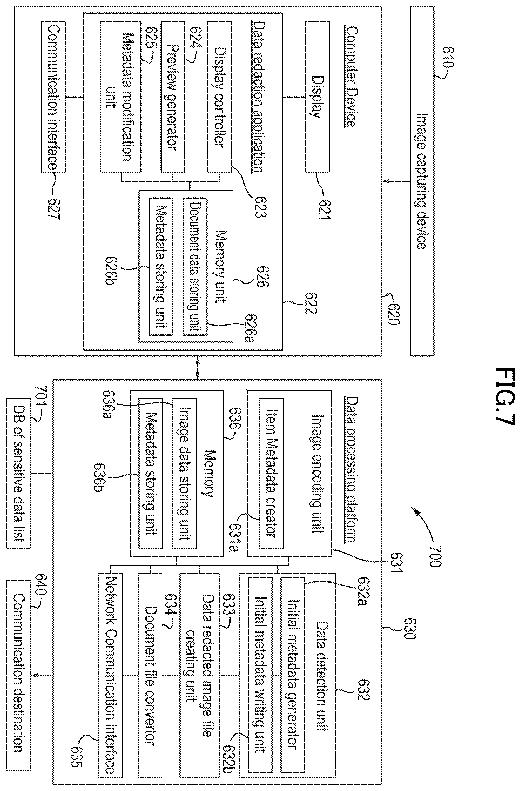 Patent US12367304 Figure 7 – Method and apparatus for document processing