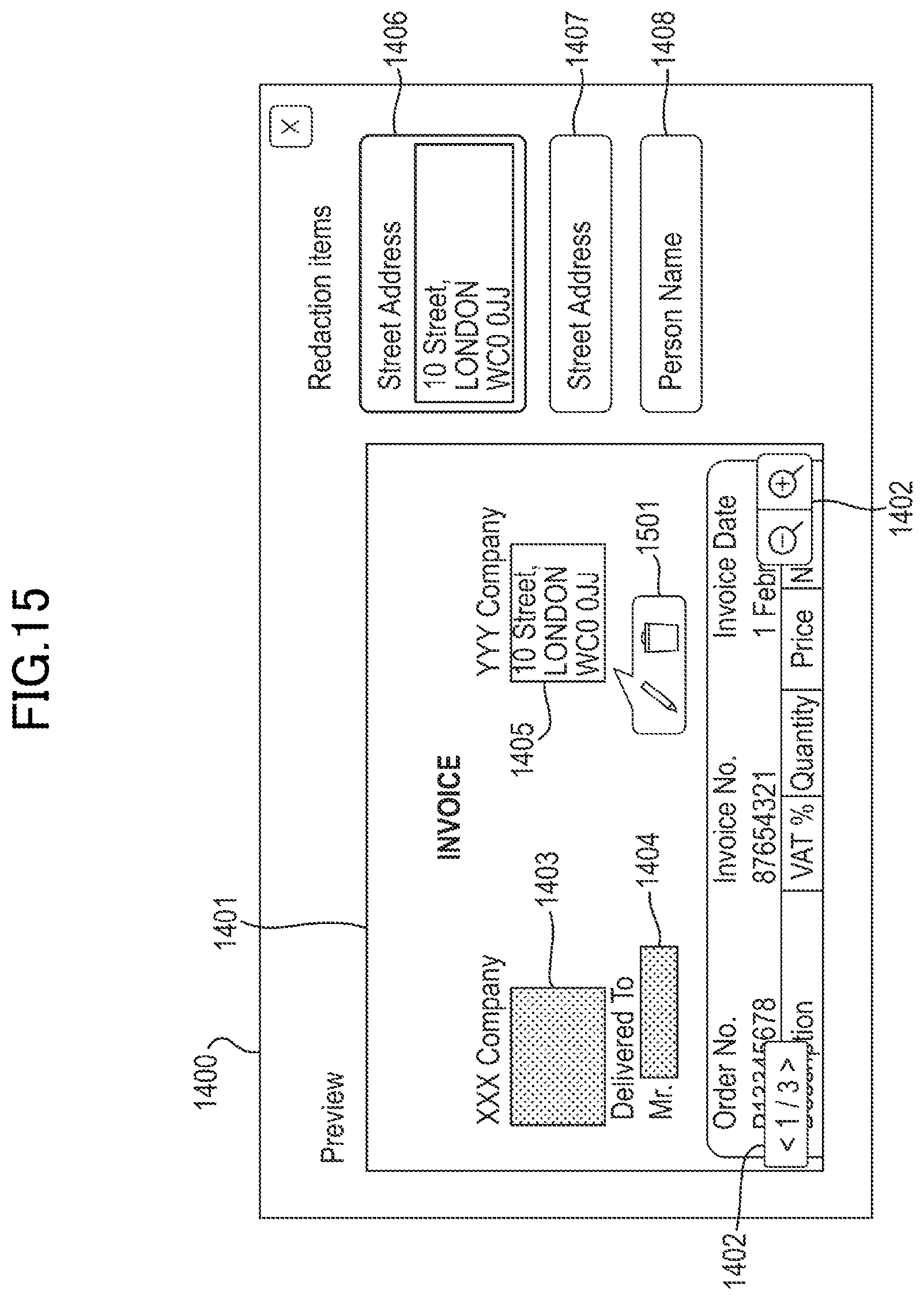 Patent US12367304 Figure 16 – Method and apparatus for document processing