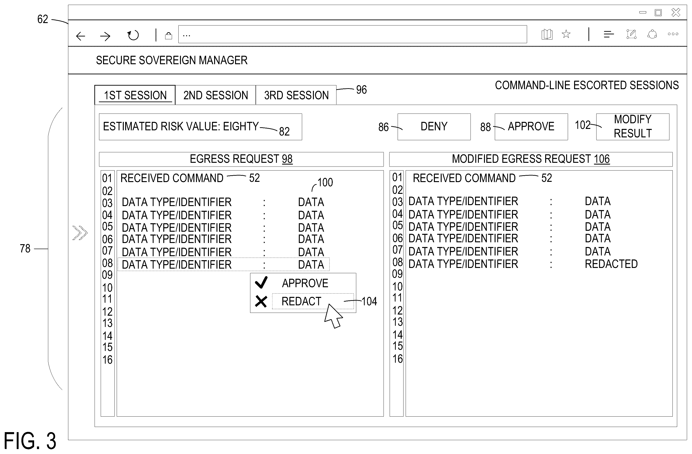 Patent US12367309 Figure 3 – Asynchronous supervision for sovereign cloud platforms