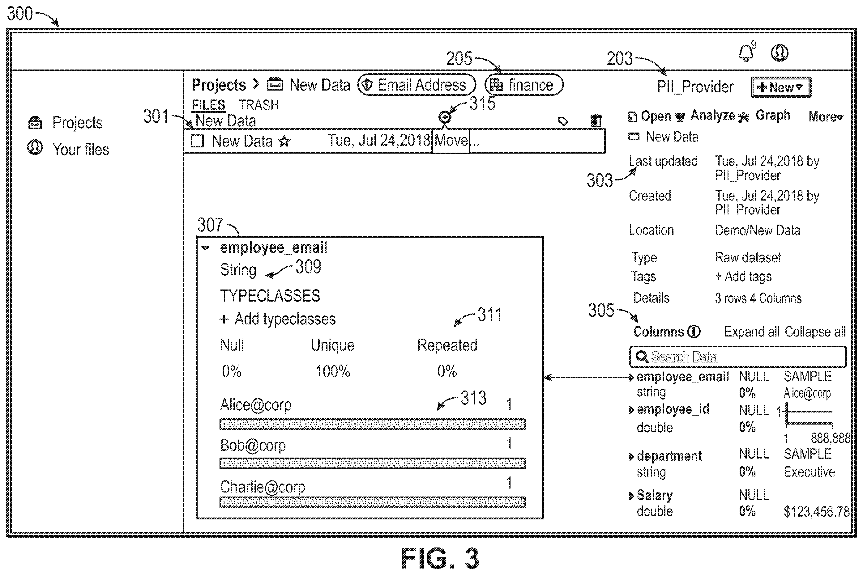 Patent US12367310 Figure 3 – Data security