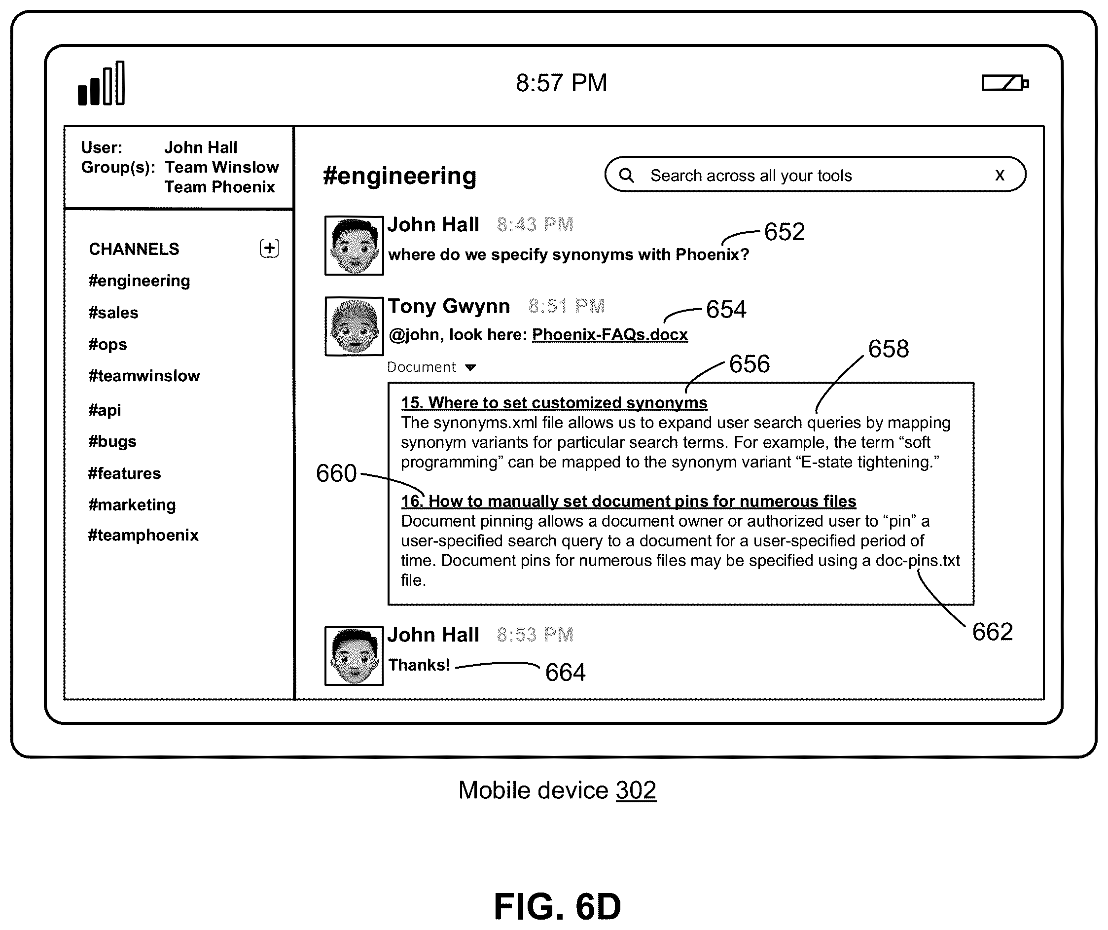 Patent US12367311 Figure 20 – Leveraging question and answer pair extraction from linked documents to improve permissions-aware automated responses