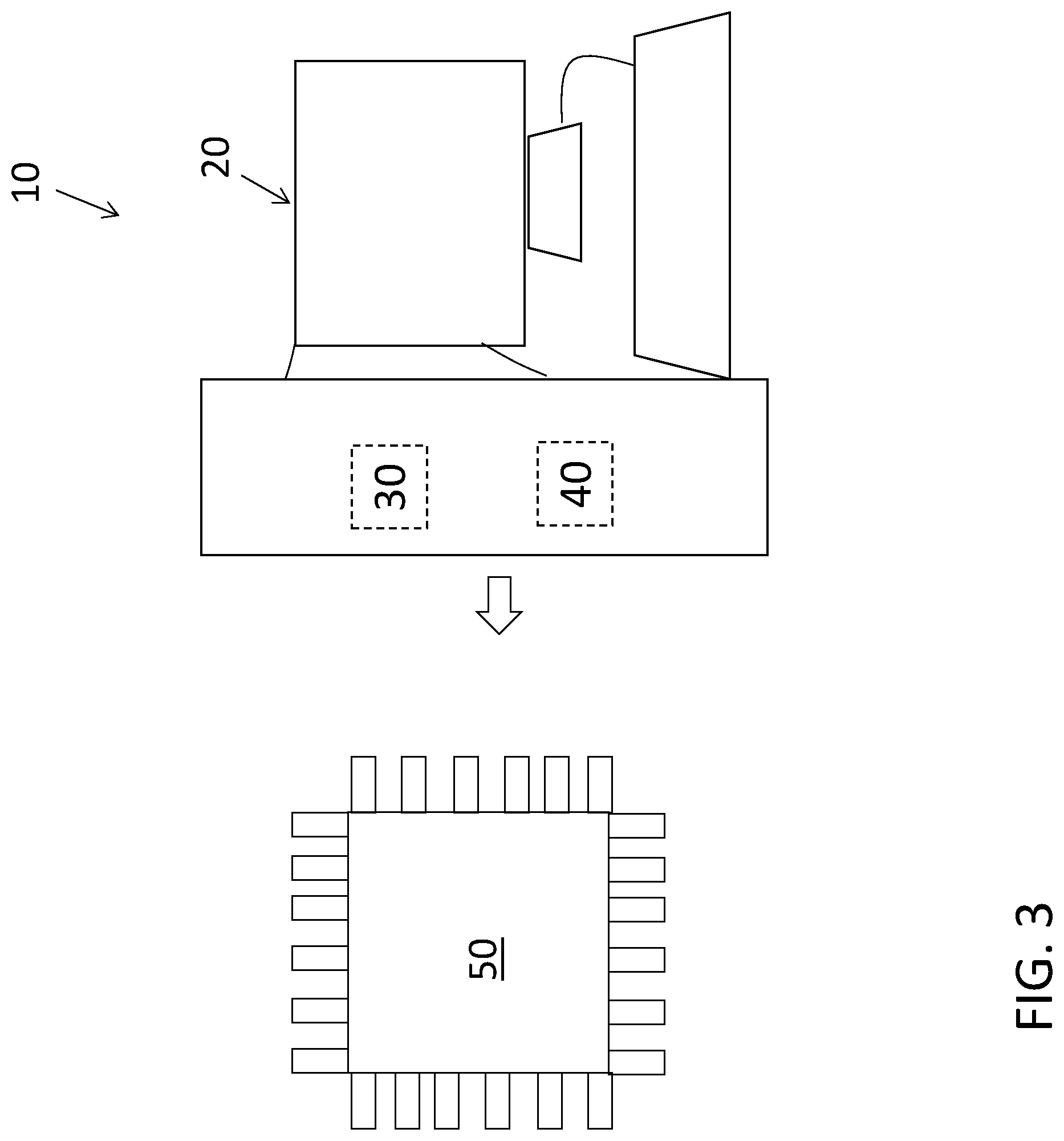 Patent US12367331 Figure 3 – Approach to child block pinning
