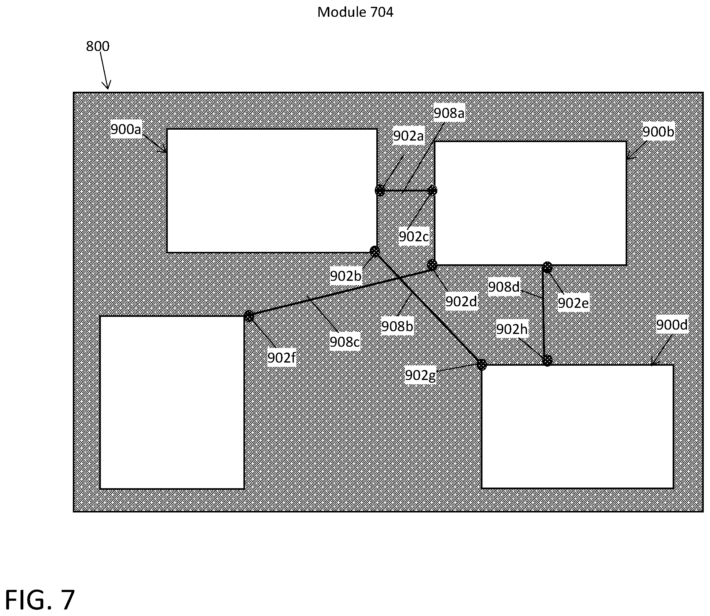 Patent US12367331 Figure 7 – Approach to child block pinning