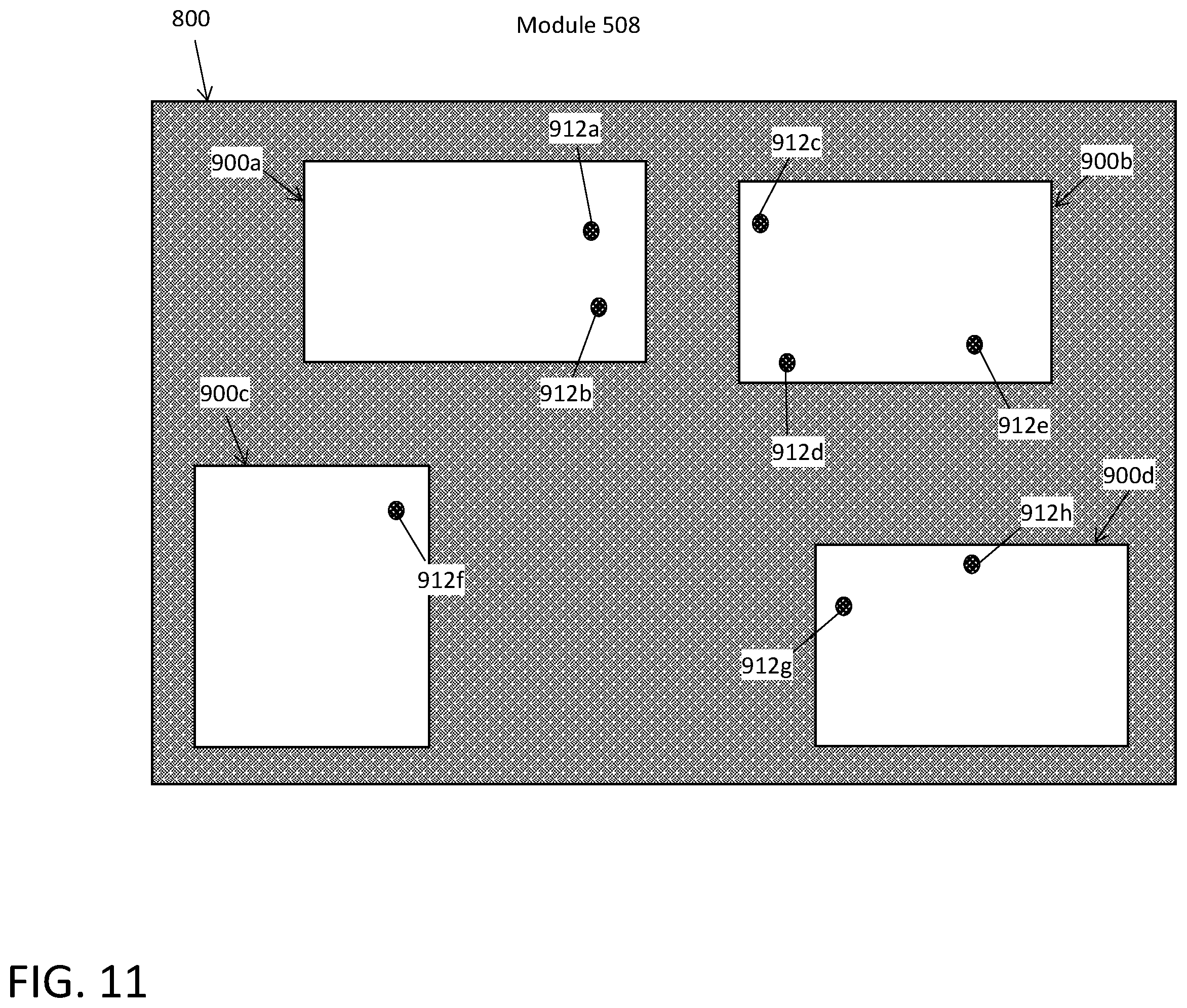 Patent US12367331 Figure 11 – Approach to child block pinning