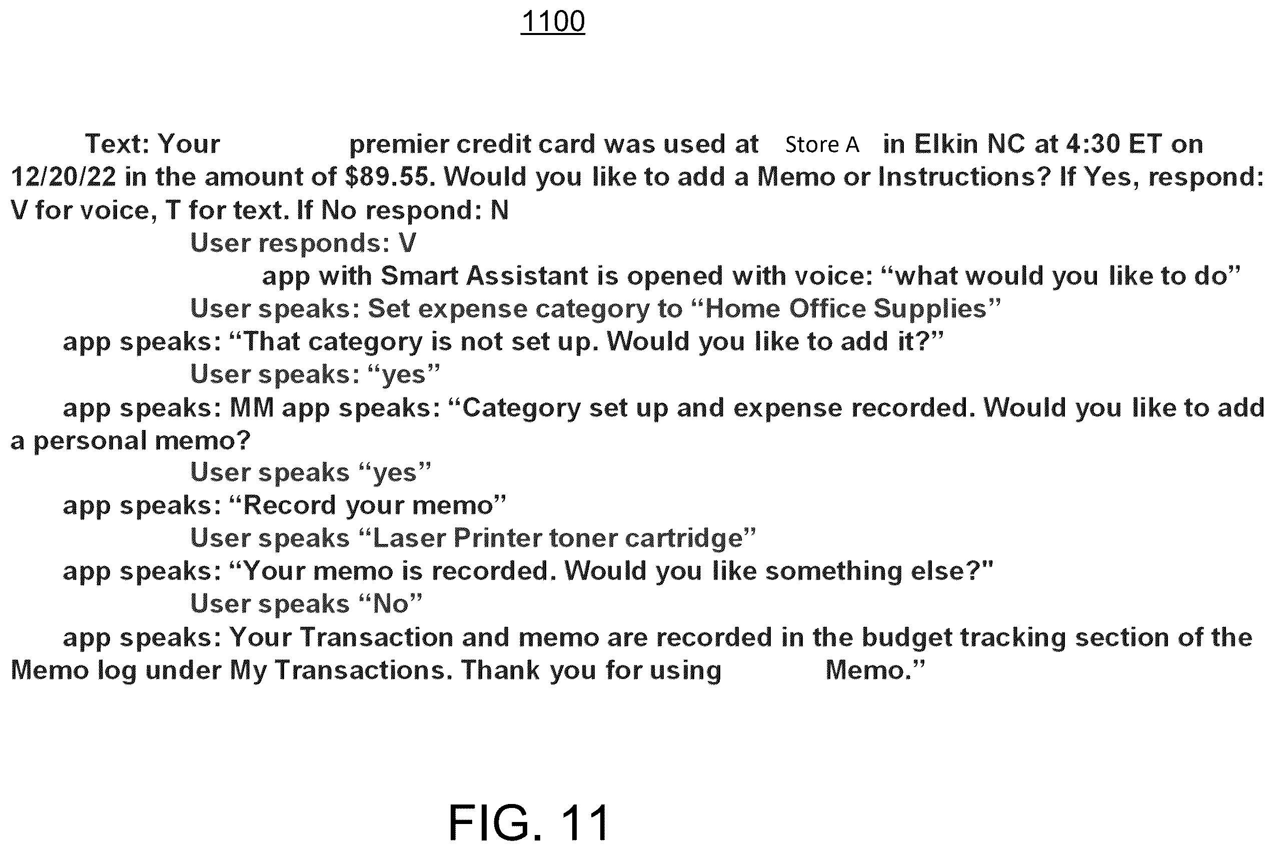 Patent US12367353 Figure 11 – Control parameter feedback protocol for adapting to data stream response feedback