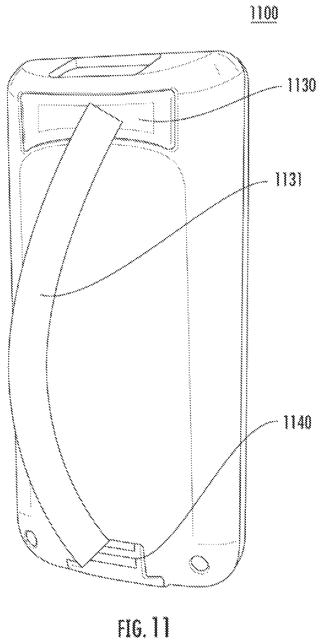 Patent US12367360 Figure 11 – Industrial design for consumer device based scanning and mobility