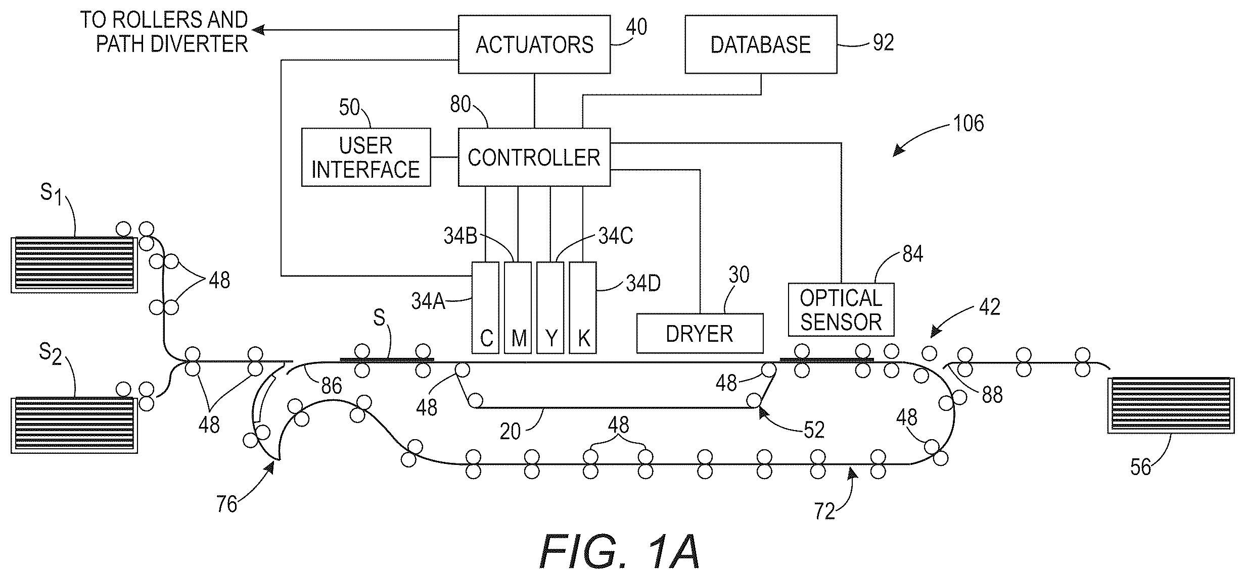 Patent US12367362 Figure 1 – Model based cross channel missing jet compensation