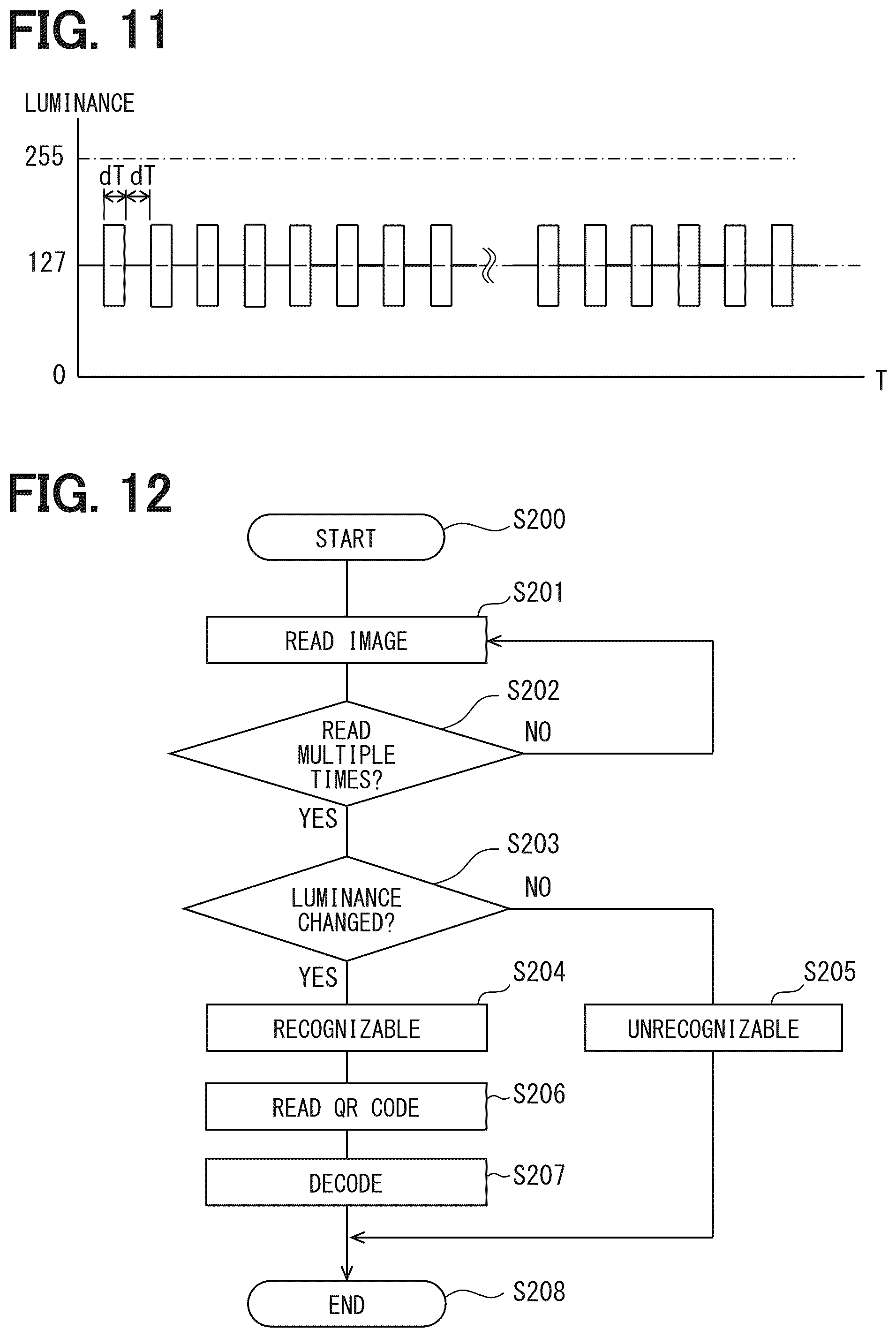 Patent US12367364 Figure 9 – Information code display device and information code display system