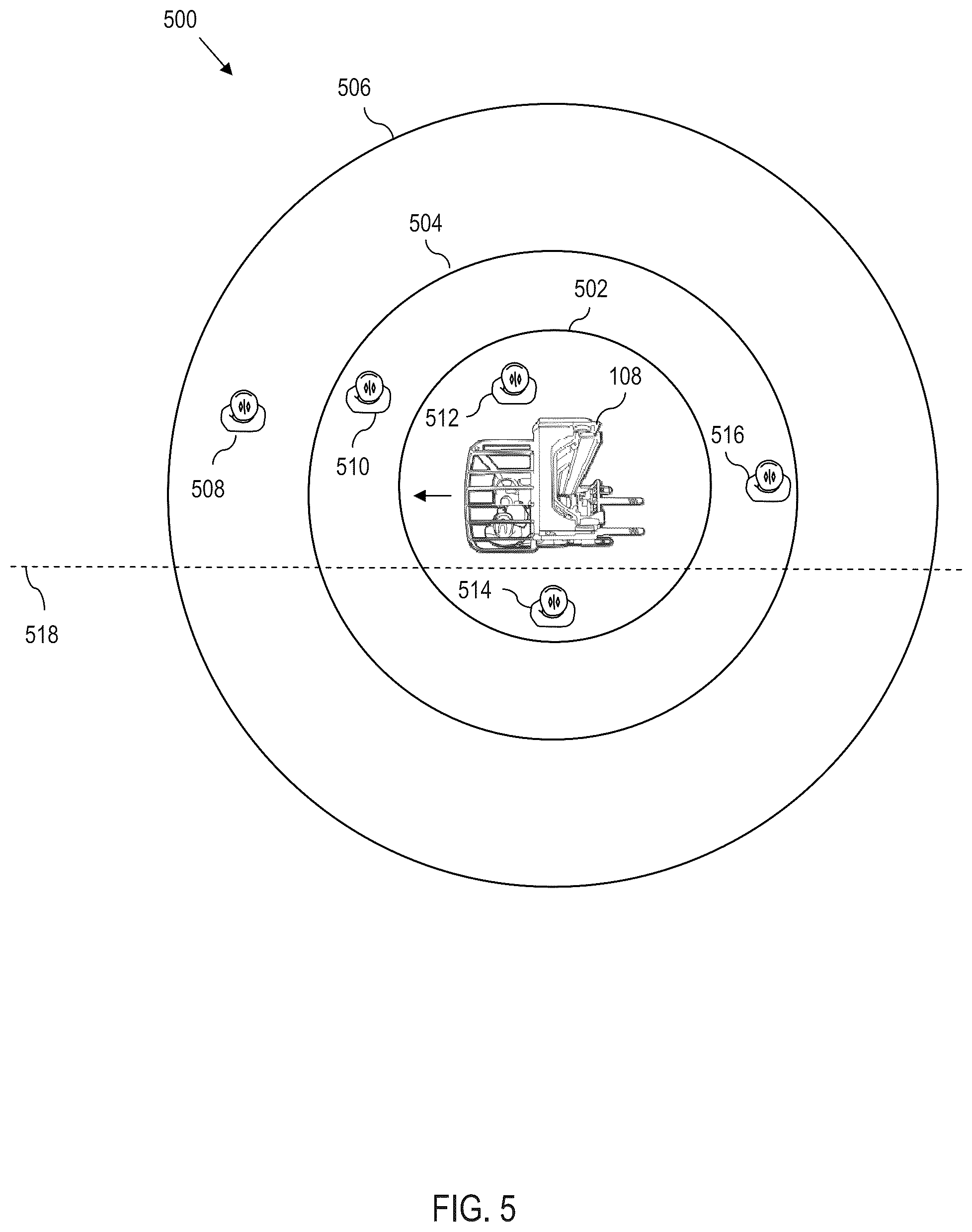 Patent US12367367 Figure 5 – Indirect electronic badge tracking