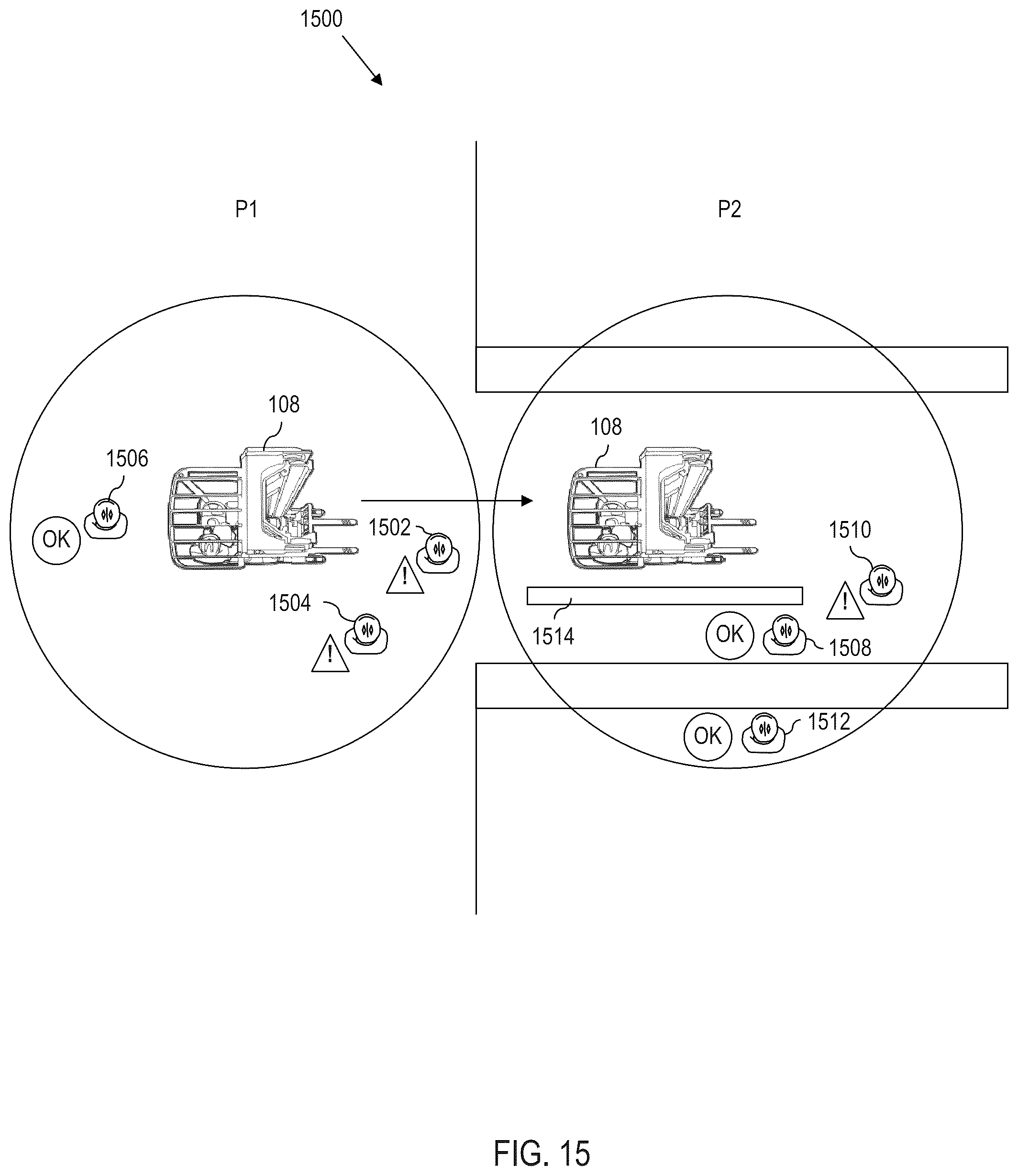 Patent US12367367 Figure 15 – Indirect electronic badge tracking