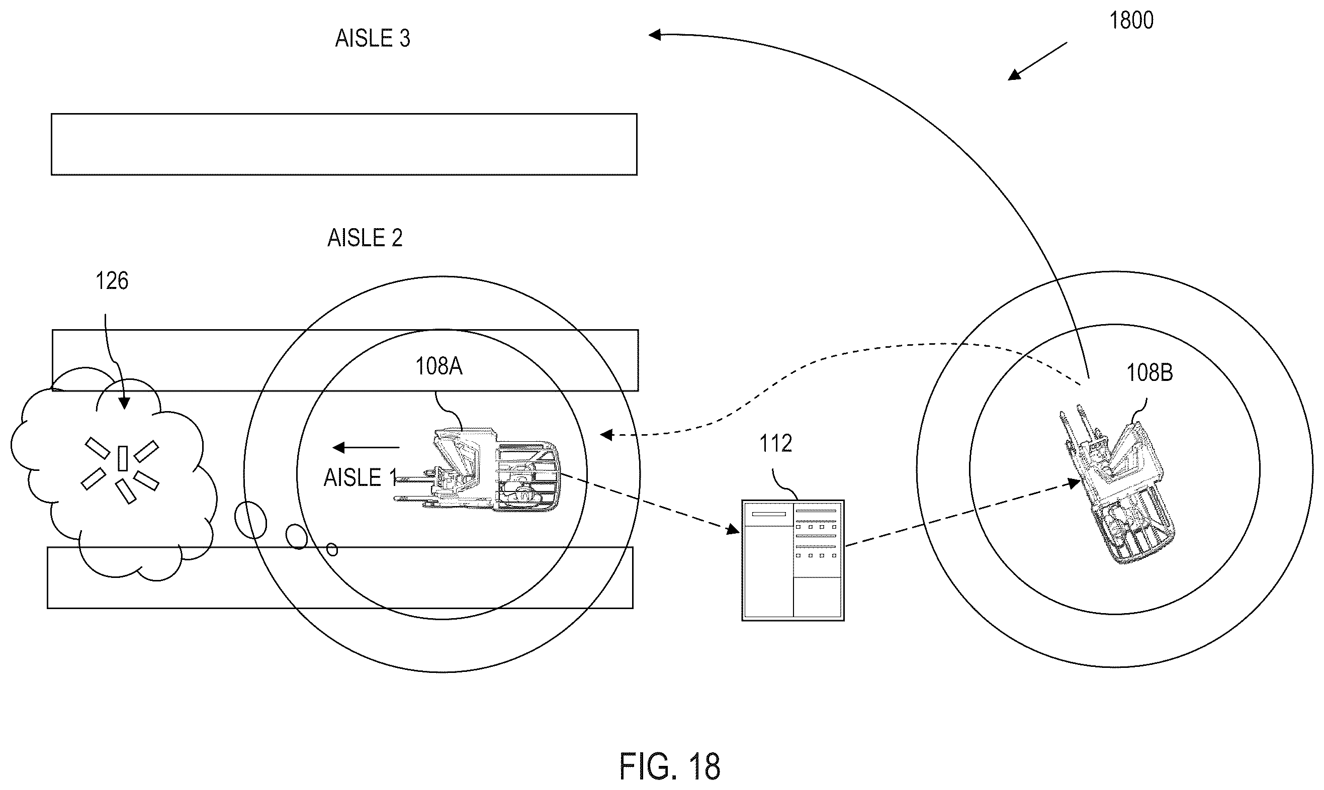 Patent US12367367 Figure 18 – Indirect electronic badge tracking