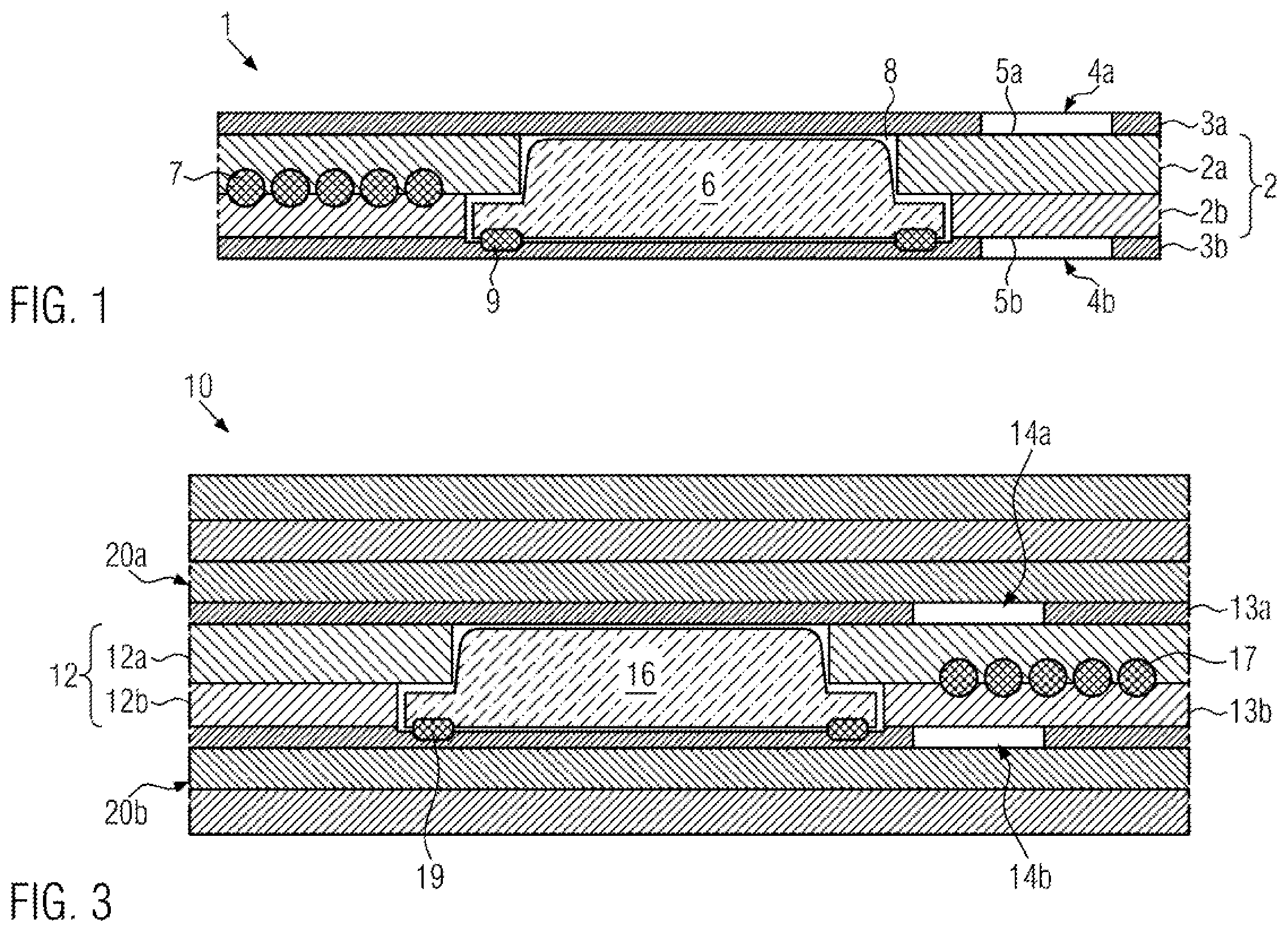 Patent US12367369 Figure 1 – Prelam body of a smart card, smart card, method of forming a prelam body and method of forming a smart card