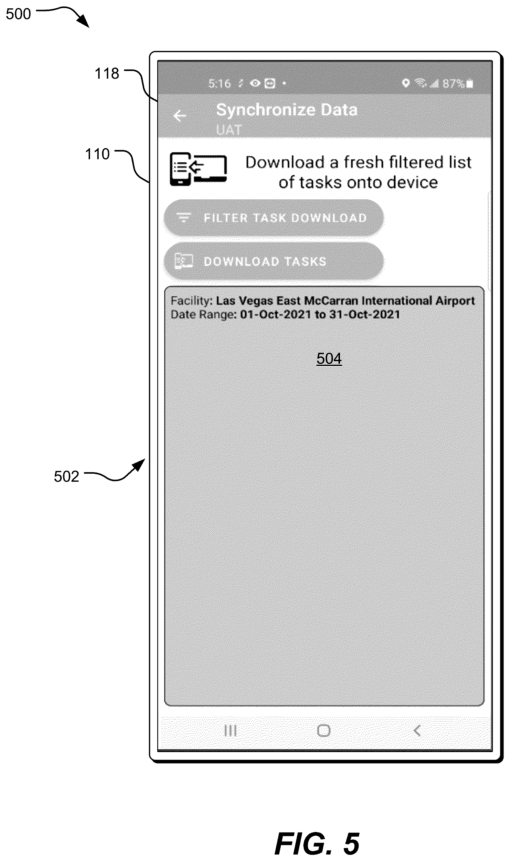 Patent US12367370 Figure 5 – Systems and methods for tracking facility assets