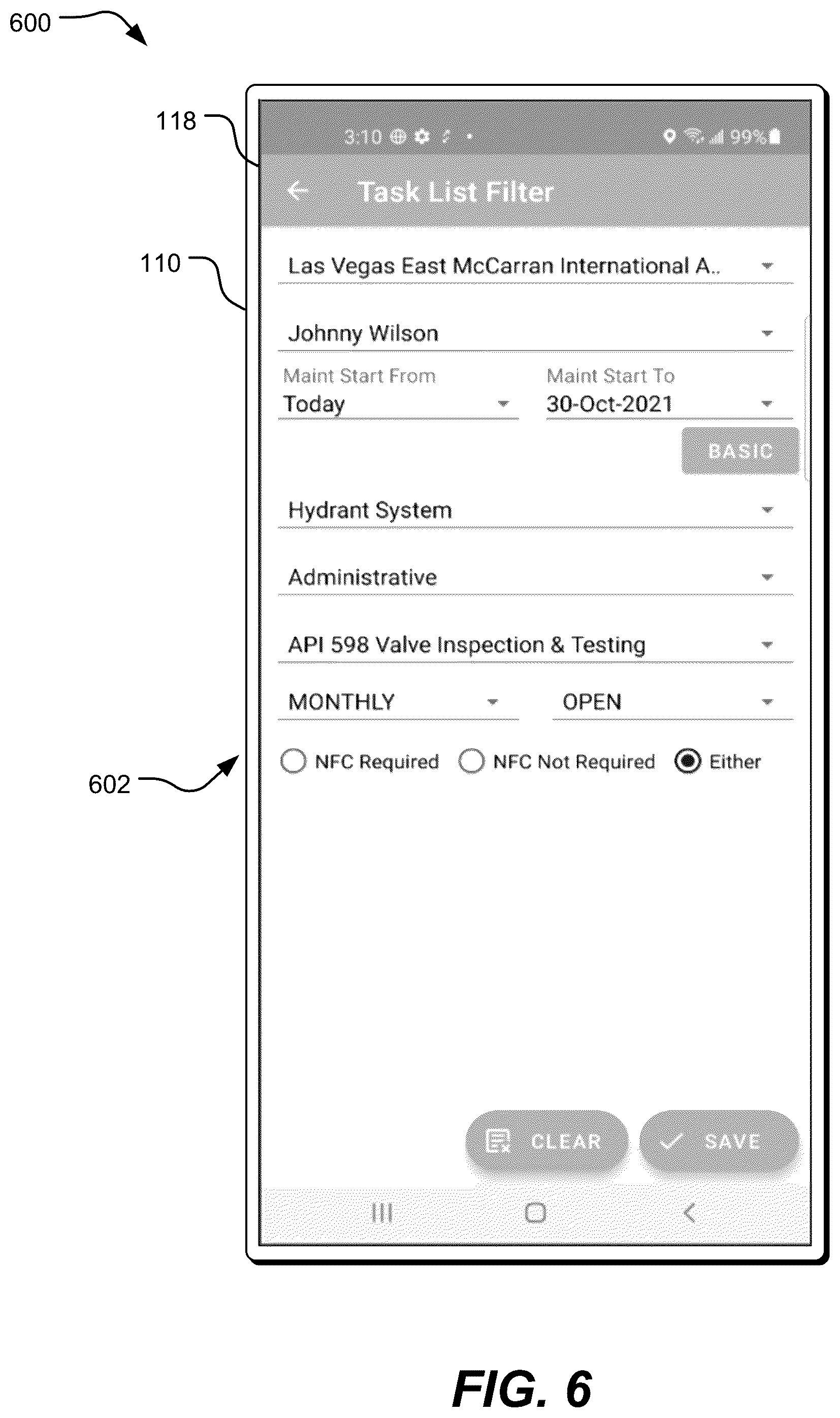 Patent US12367370 Figure 6 – Systems and methods for tracking facility assets