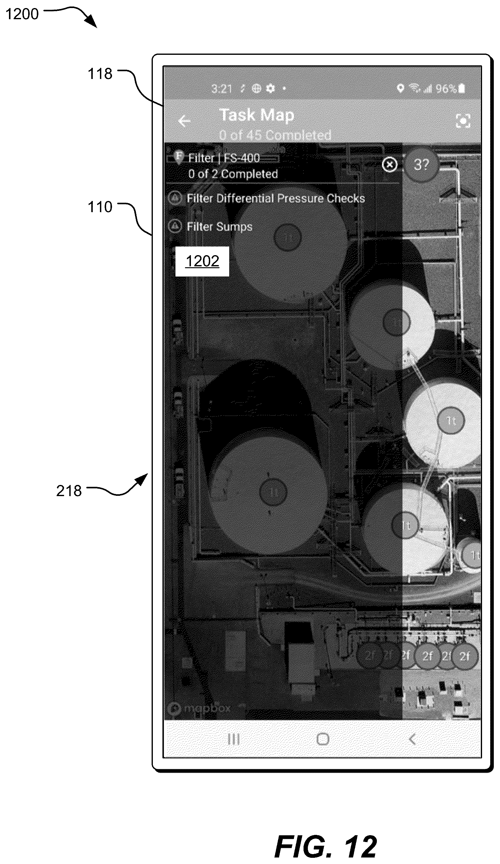 Patent US12367370 Figure 12 – Systems and methods for tracking facility assets
