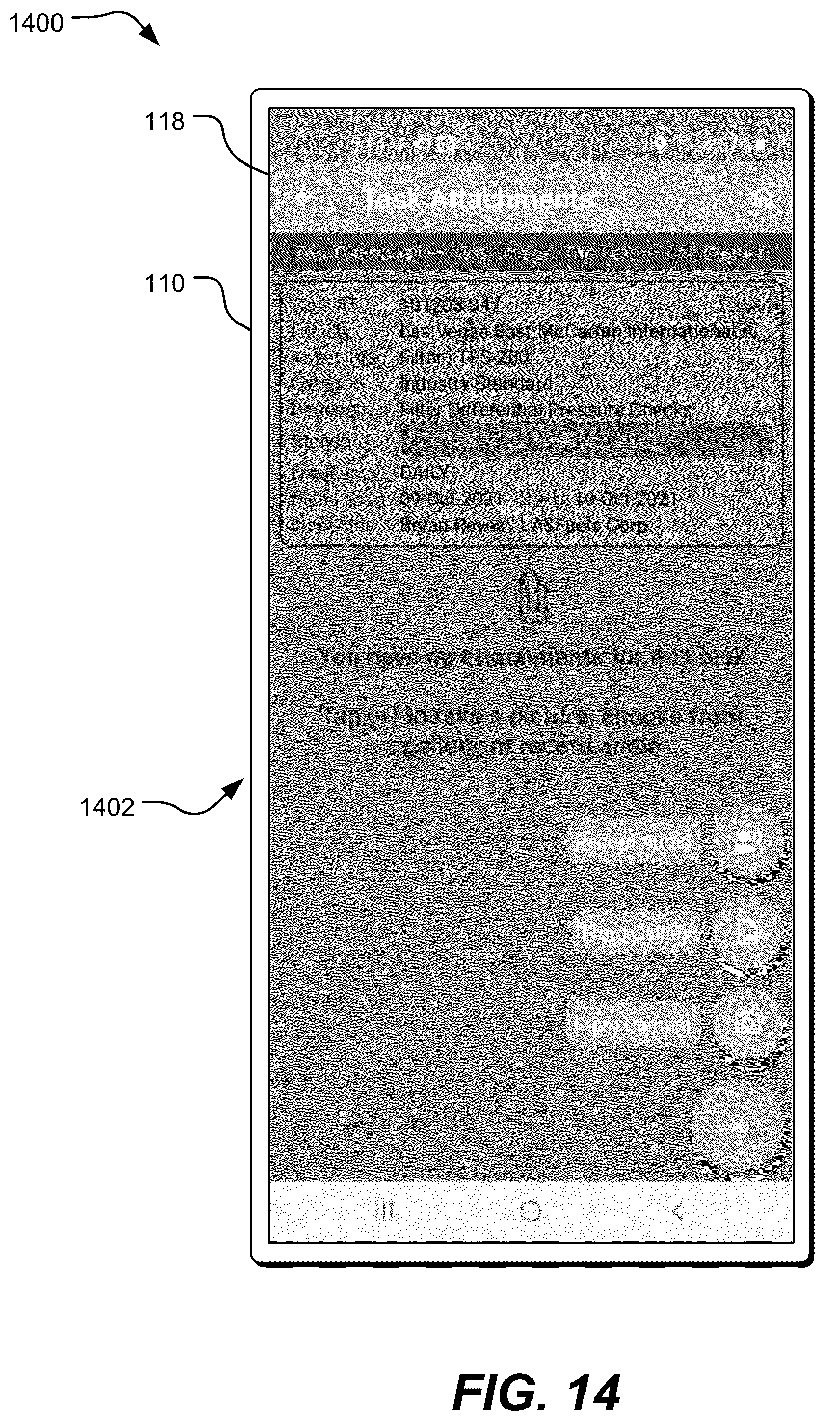 Patent US12367370 Figure 14 – Systems and methods for tracking facility assets