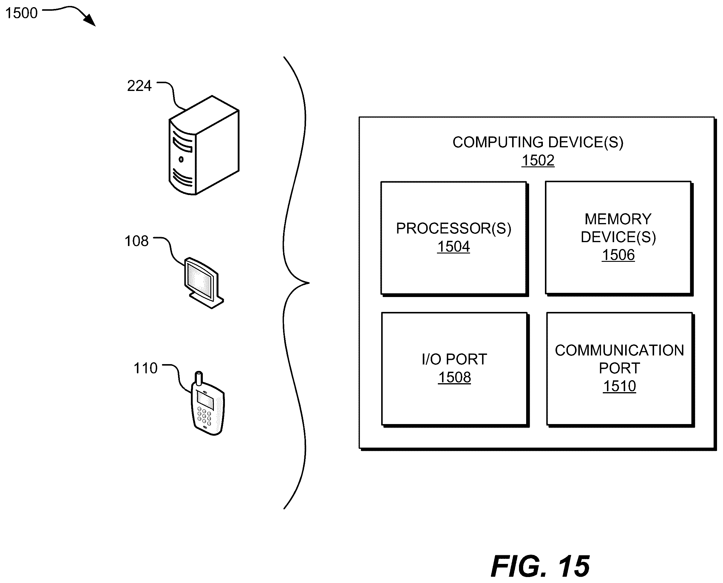 Patent US12367370 Figure 15 – Systems and methods for tracking facility assets