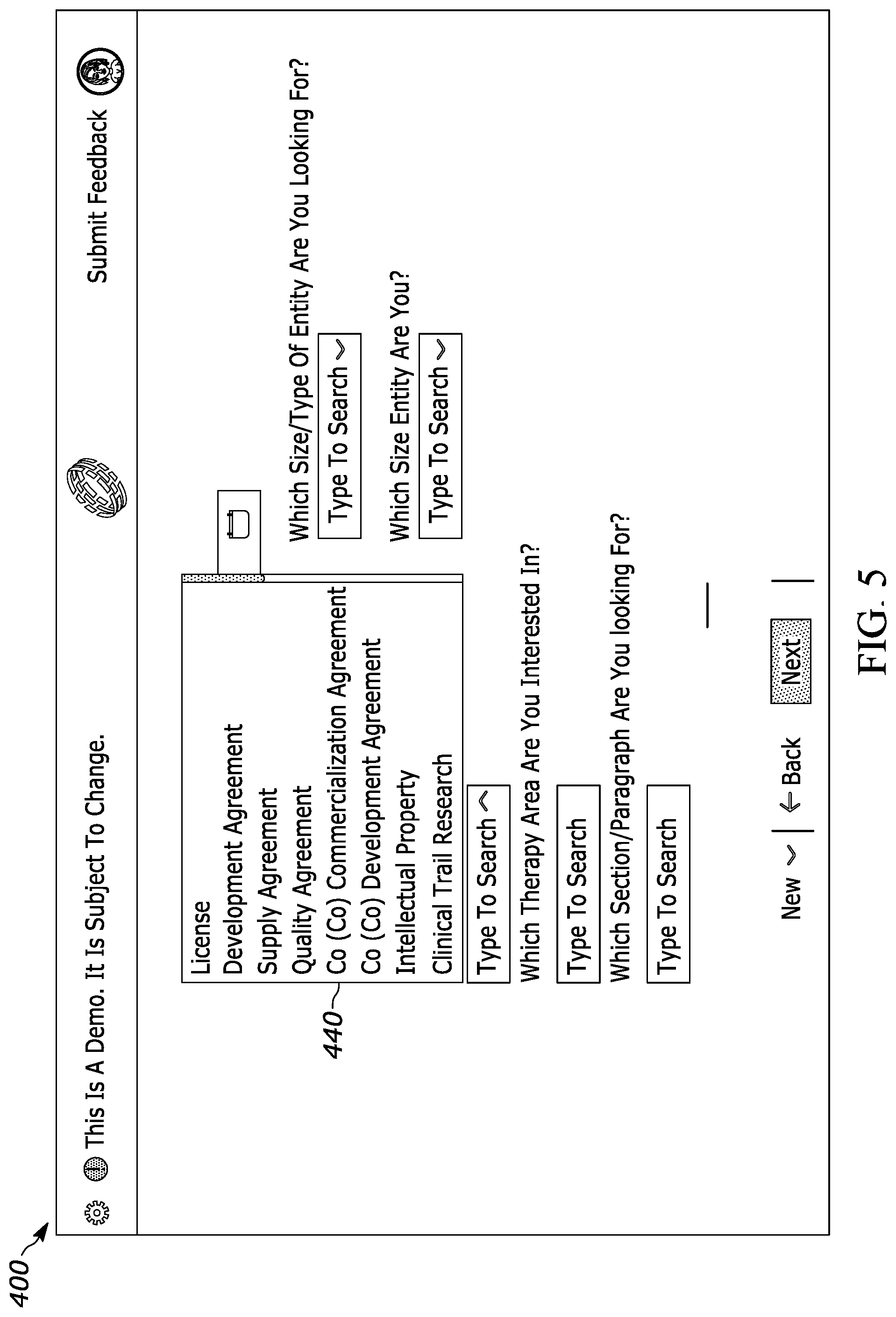 Patent US12367398 Figure 7 – Software-assisted system and method for locating, evaluating and creating market-standard documents