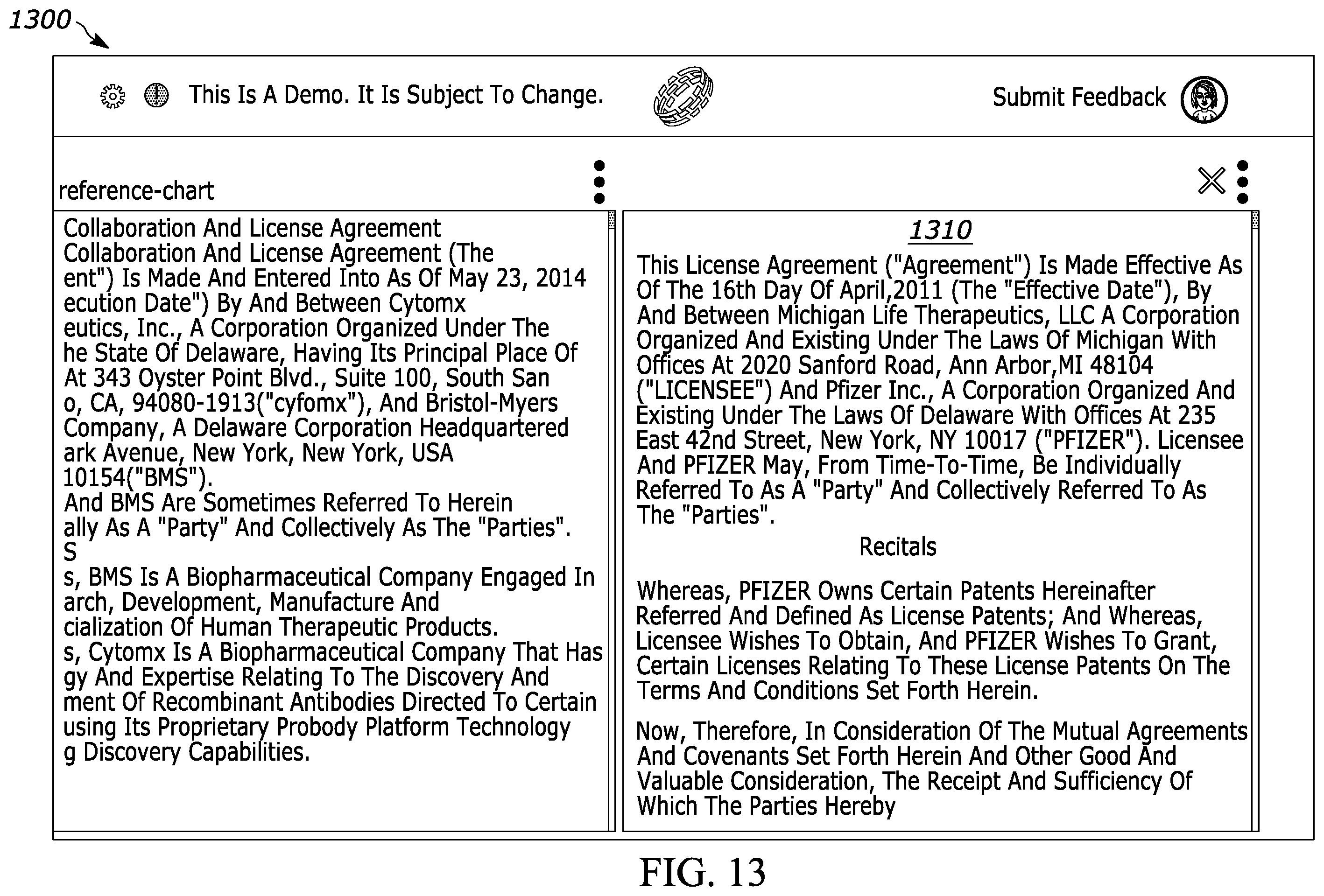 Patent US12367398 Figure 17 – Software-assisted system and method for locating, evaluating and creating market-standard documents
